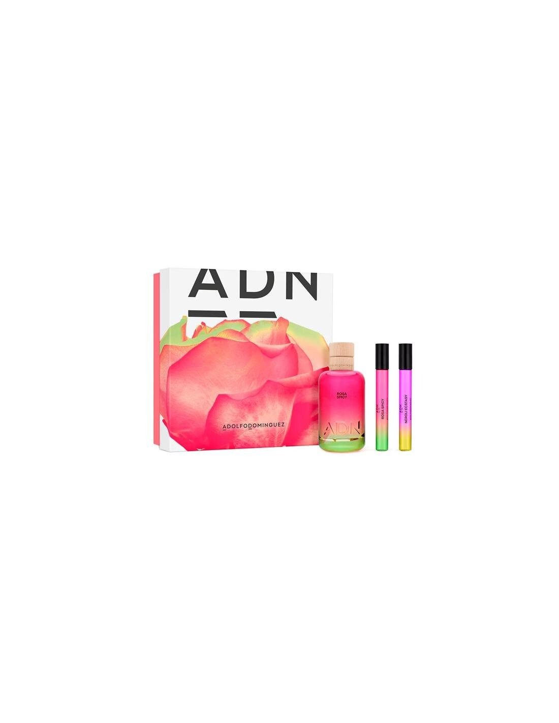 Adolfo Dominguez Duft-Set DNA PINK SPICY ETUI 3 Stück