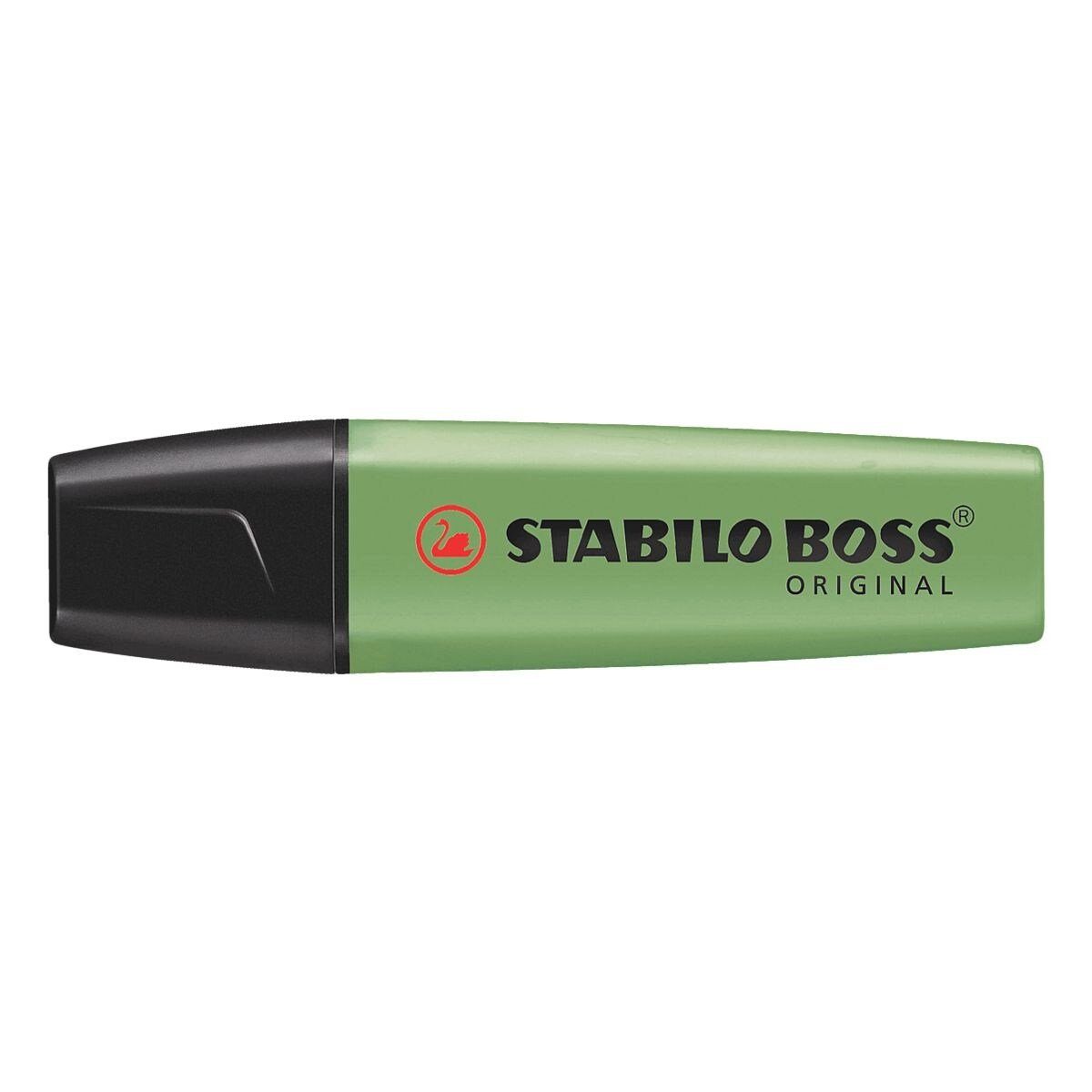 Original, Marker BOSS® grün schnelltrockend (1-tlg), Textmarker, STABILO