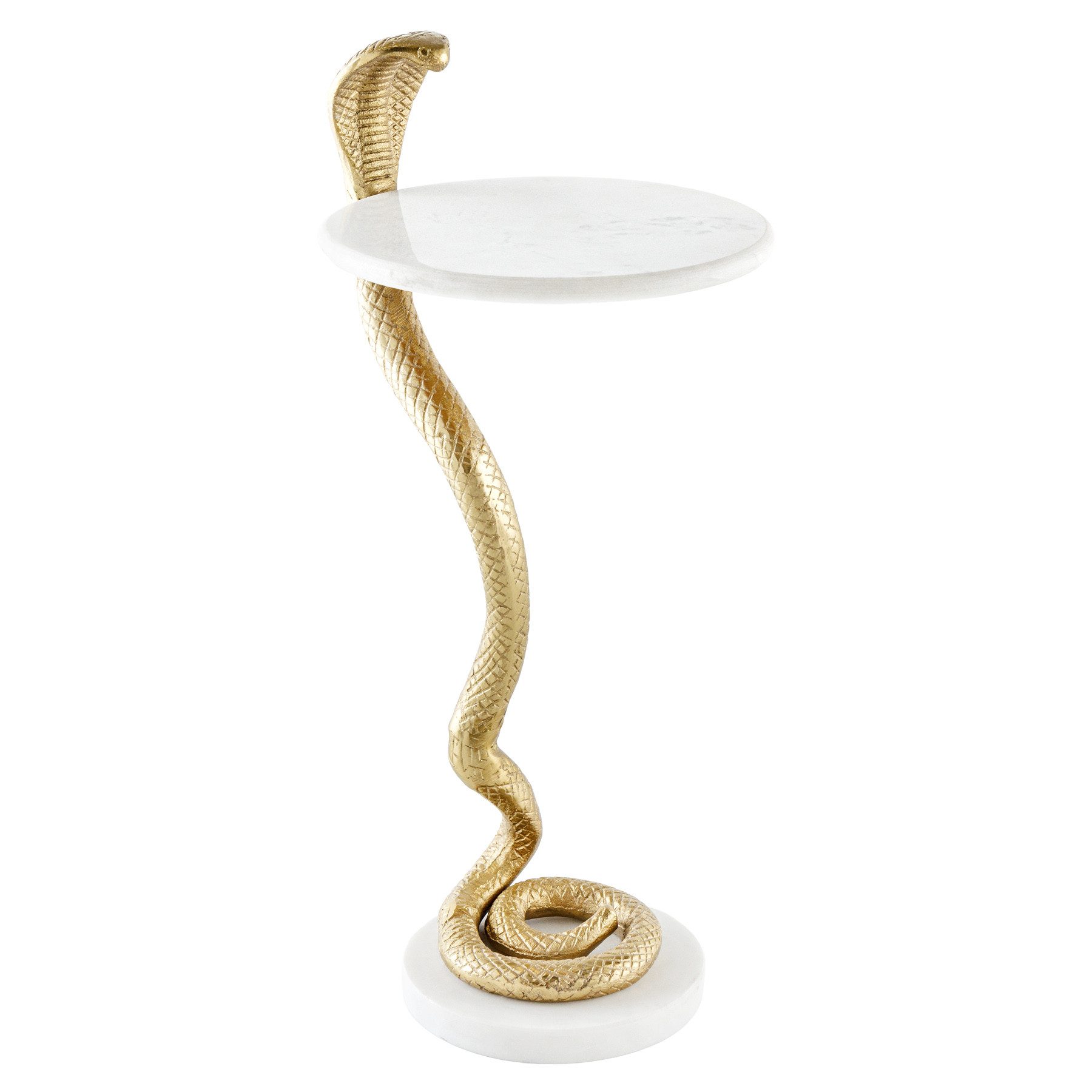 riess-ambiente Beistelltisch WILDLIFE COBRA 65cm gold günstig online kaufen