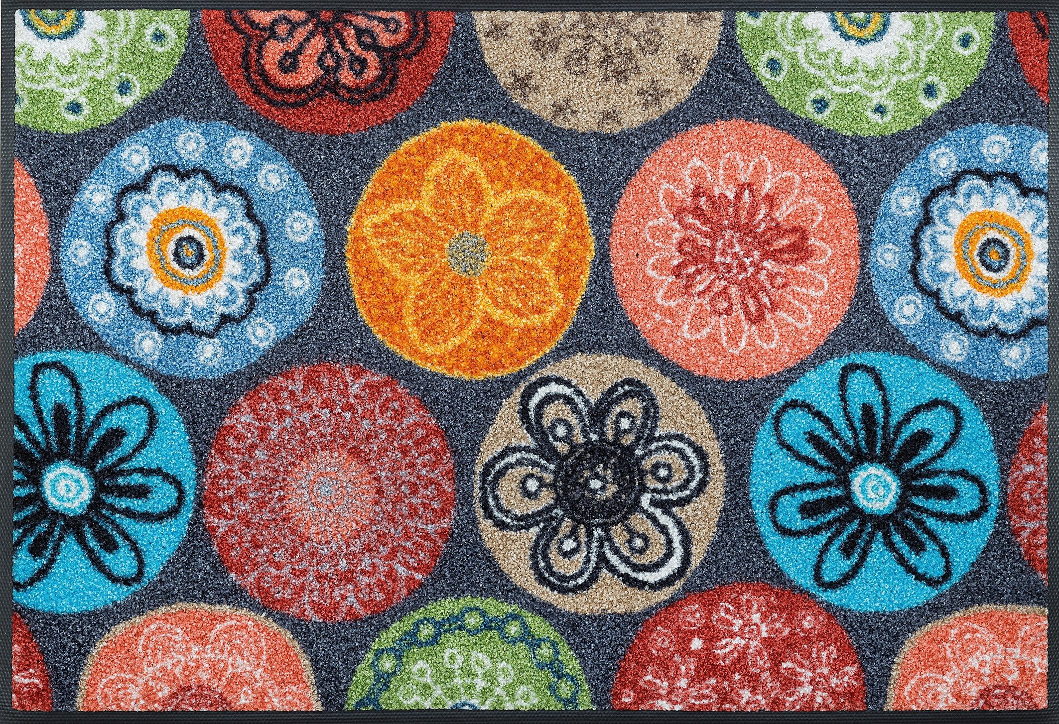 Fußmatte »Coralis«, wash+dry by Kleen-Tex, rechteckig, Höhe: 7 mm,  Schmutzfangmatte, rutschhemmend, In- und Outdoor geeignet, waschbar