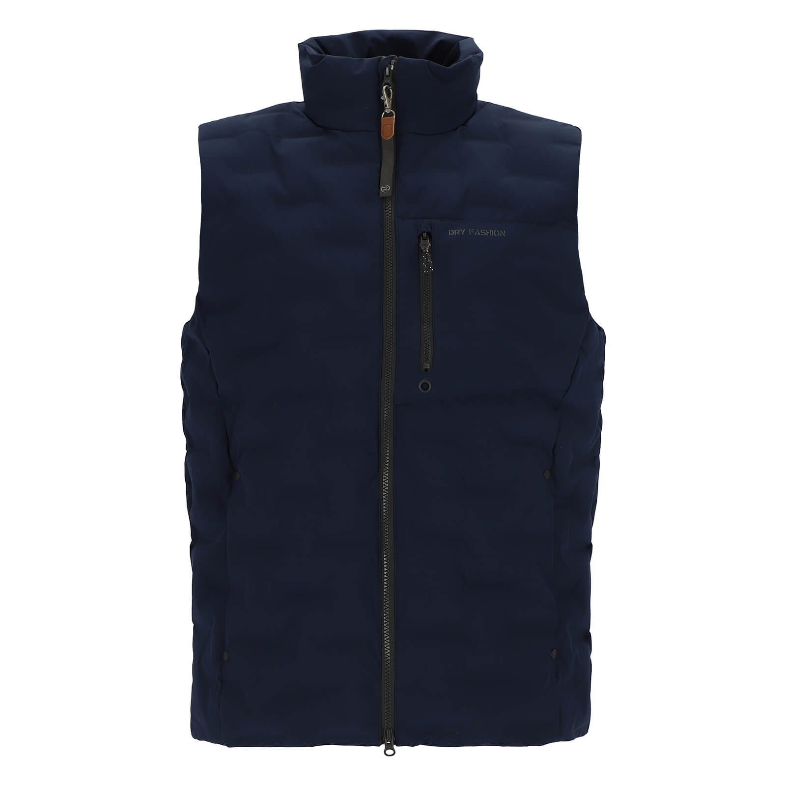 Dry Fashion Steppweste Herren Weste Nordstrand mit Stehkragen in sportiver günstig online kaufen