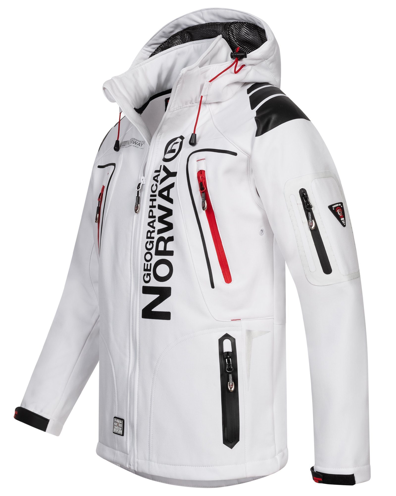 Geographical Norway Softshelljacke Herren Frühlings Jacke Softshell Jacke Regen Outdoor Übergangs Jack