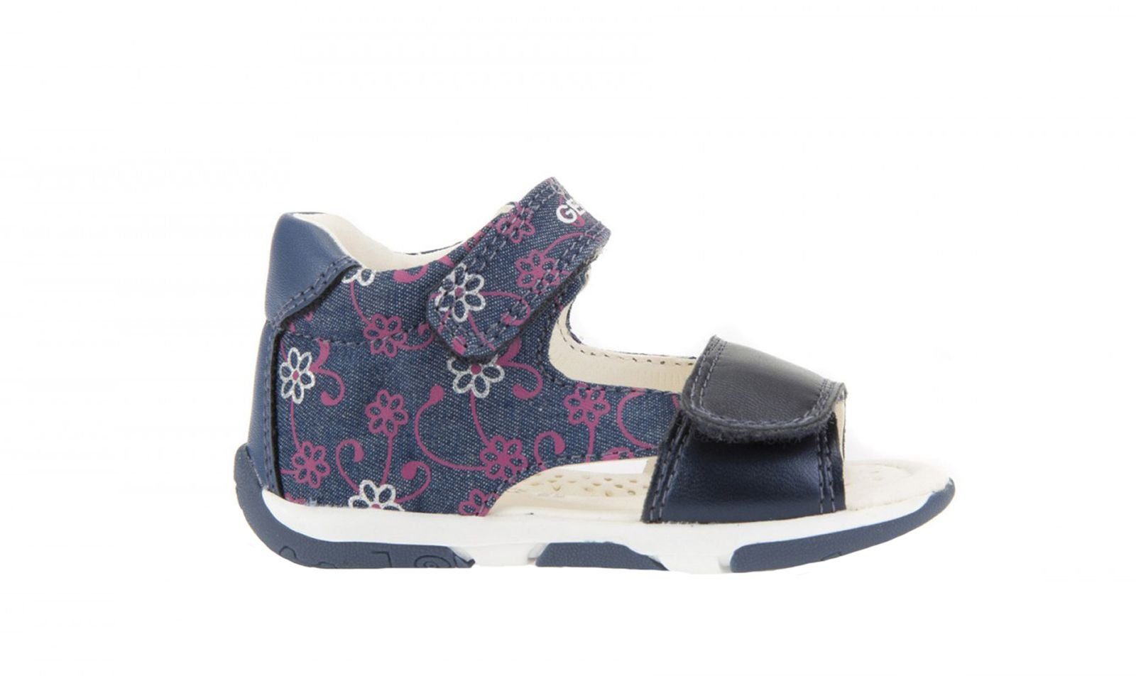 Geox GEOX Kinder Sandale B820YD-C4117 avio blau / fuchsia Sandale