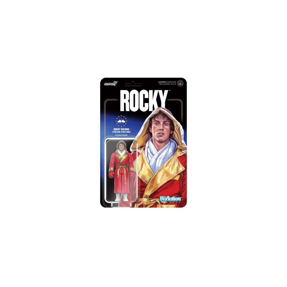 Super7 Actionfigur Rocky ReAction Wave 03 Rocky Italian Stalone (Rocky I) 10 cm
