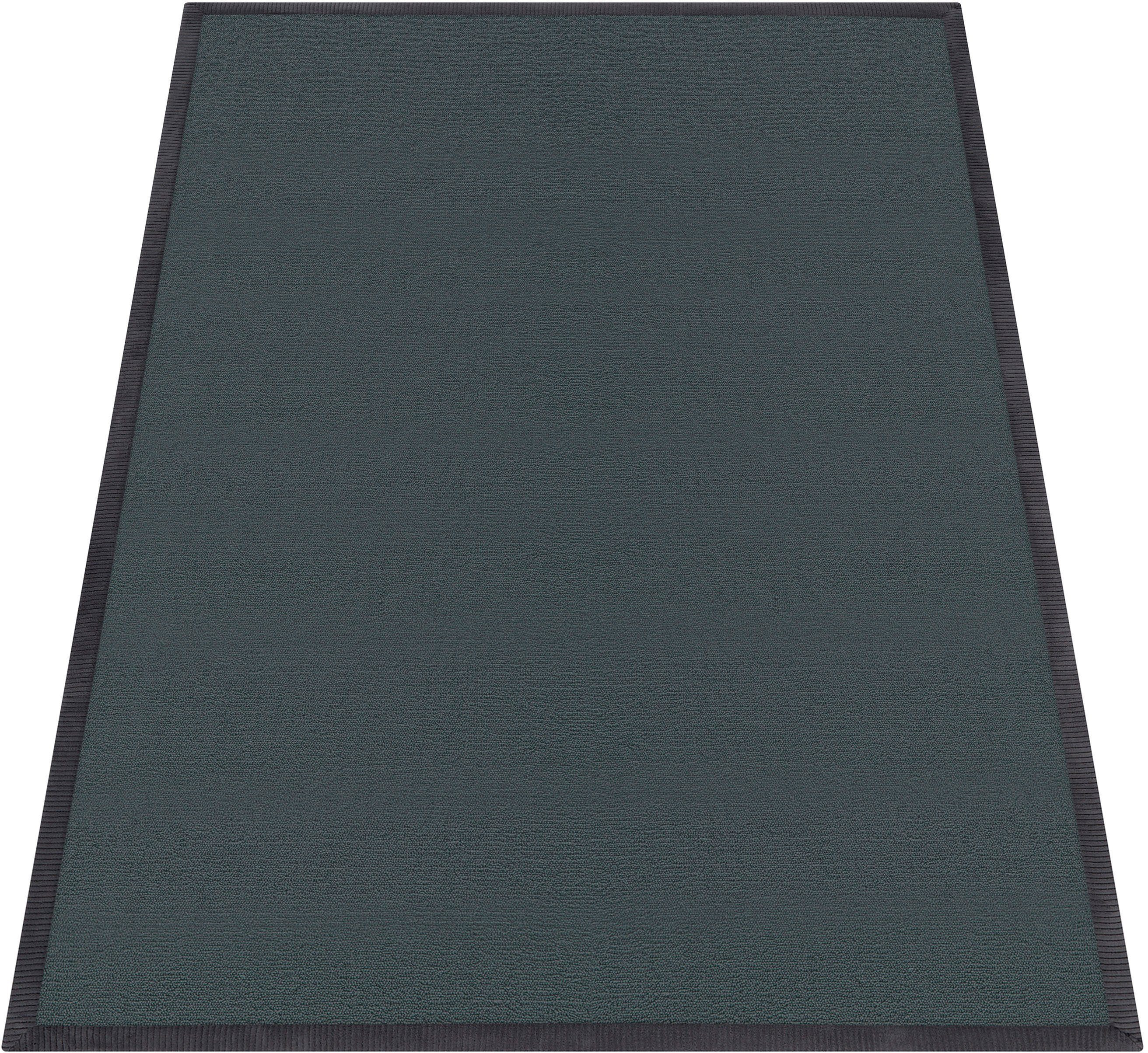 Teppich Tatami 475, Paco Home, rund, Höhe: 24 mm, Kurzflor, Uni Farben, mit Memory  Foam, waschbar, In klassischen Farben, nicht nur im Kinderzimmer ideal