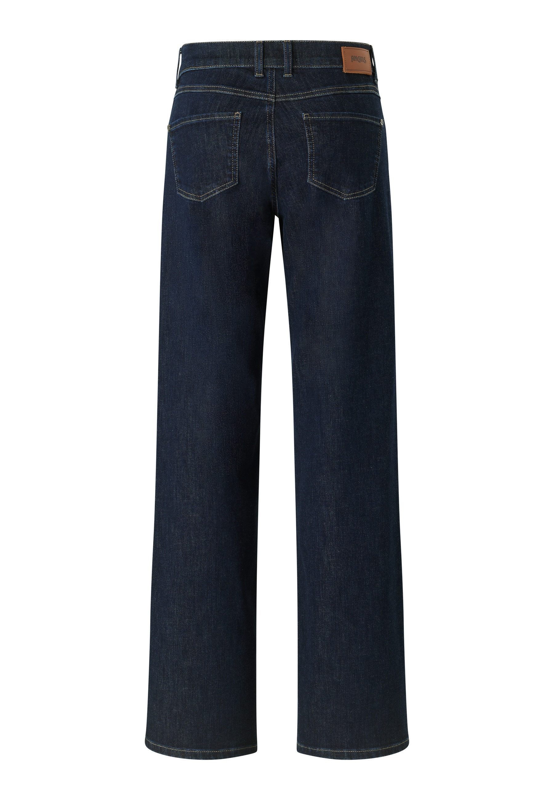 ANGELS 5-Pocket-Jeans Angels Jeans Liz wide leg - dark indigo (1-tlg) günstig online kaufen