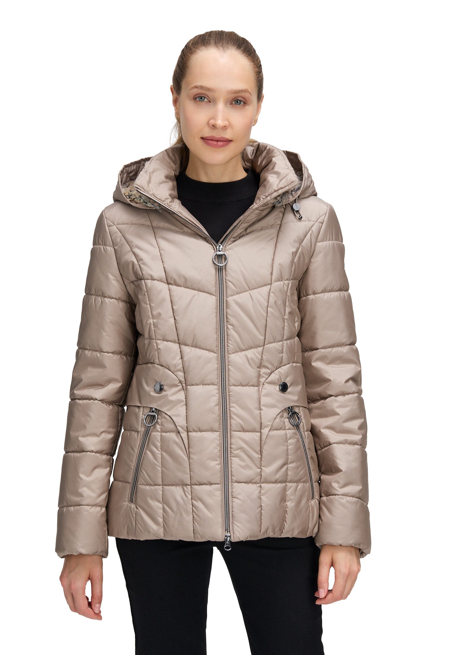 Betty Barclay Outdoorjacke Damen Outdoorjacke mit abnehmbarer Kapuze günstig online kaufen