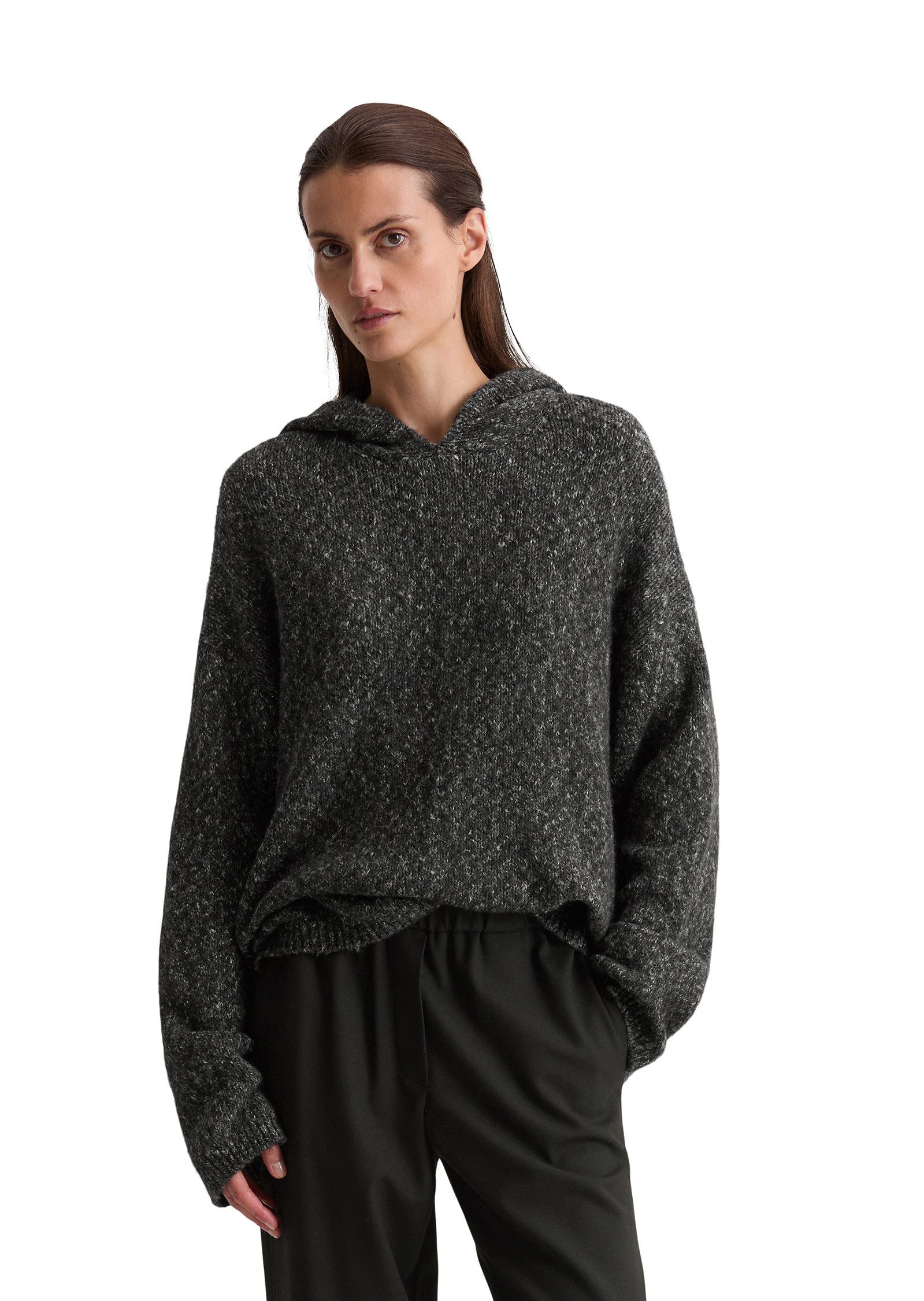 Marc O'Polo Strickpullover aus Bio-Baumwolle-Alpaka-Schurwolle-Mix