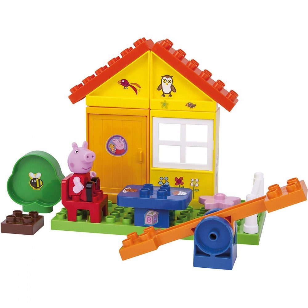 Konstruktions-Spielset BLOXX Pig - BIG Konstruktionsspielzeug - Peppa Gartenhaus