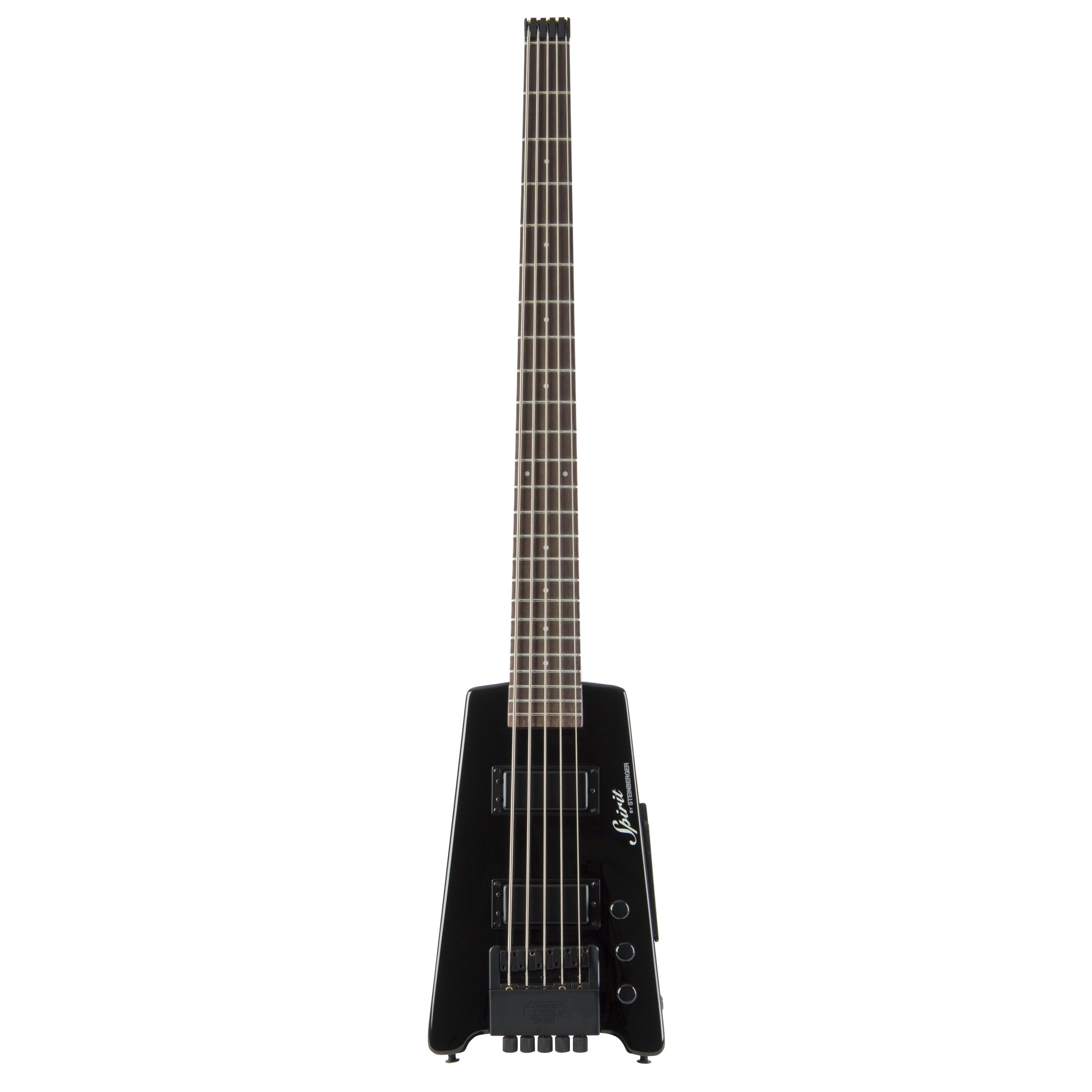 Steinberger E-Bass, E-Bässe, 5-Saiter E-Bässe, Spirit XT-25 Standard Bass Black - E-Bass
