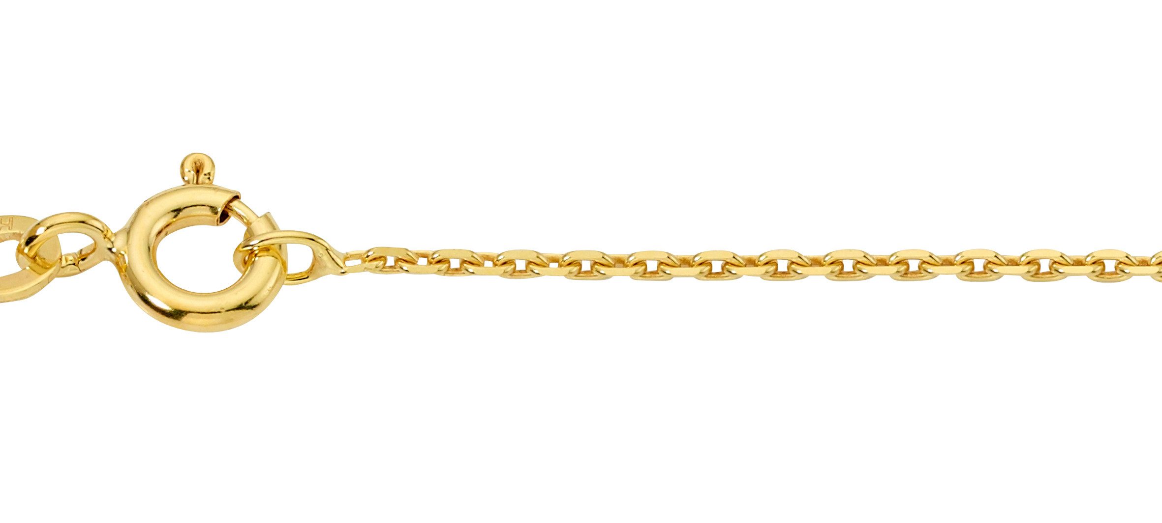 Collierkettchen Schmuck Geschenk Gold 333 Ankerkettengliederung in mehreren Breiten