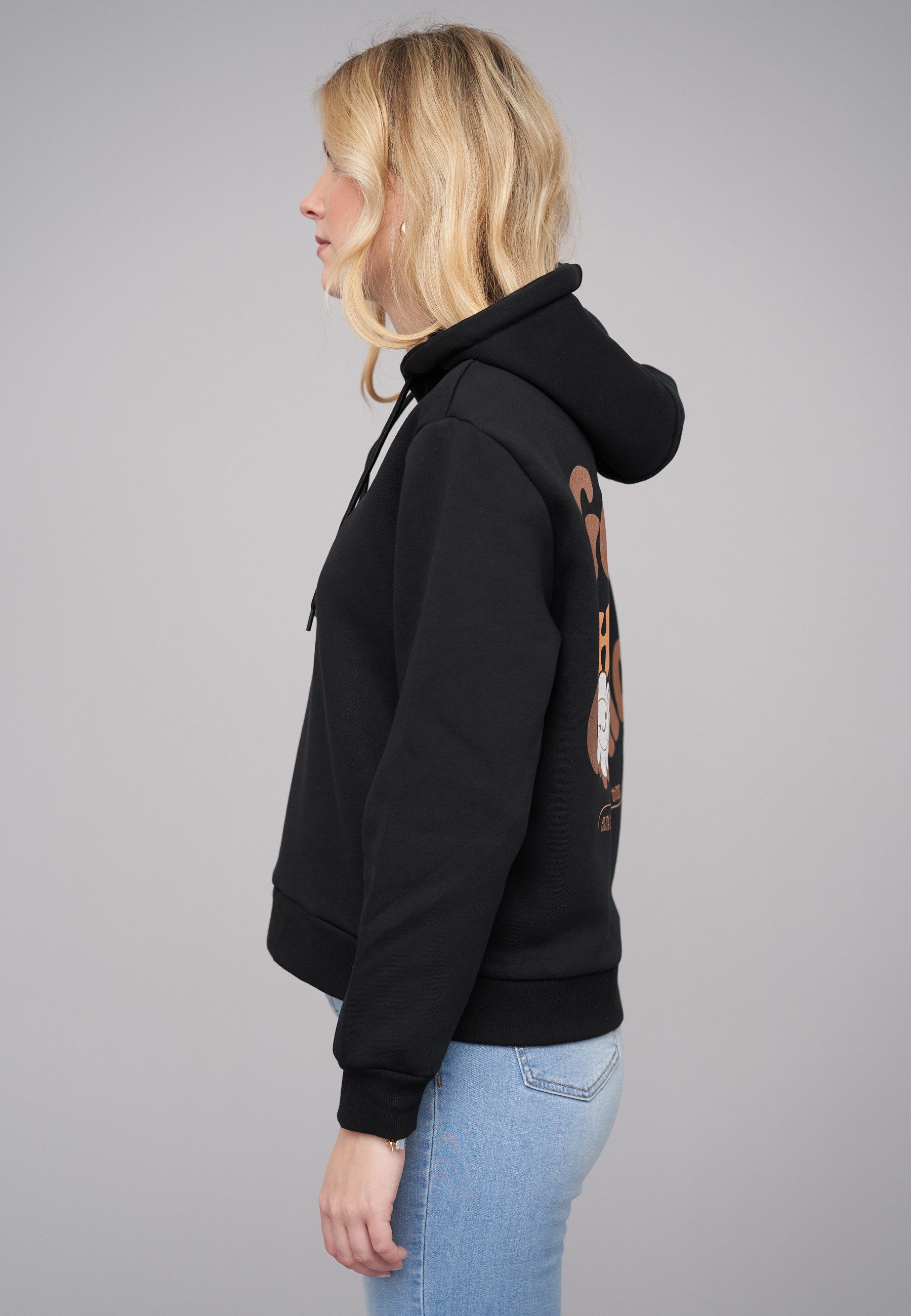 CLOUD 5IVE Kapuzenpullover CLOUD 5IVE Ladies 77 Good Things Black Everyday Hoodie (1-tlg)