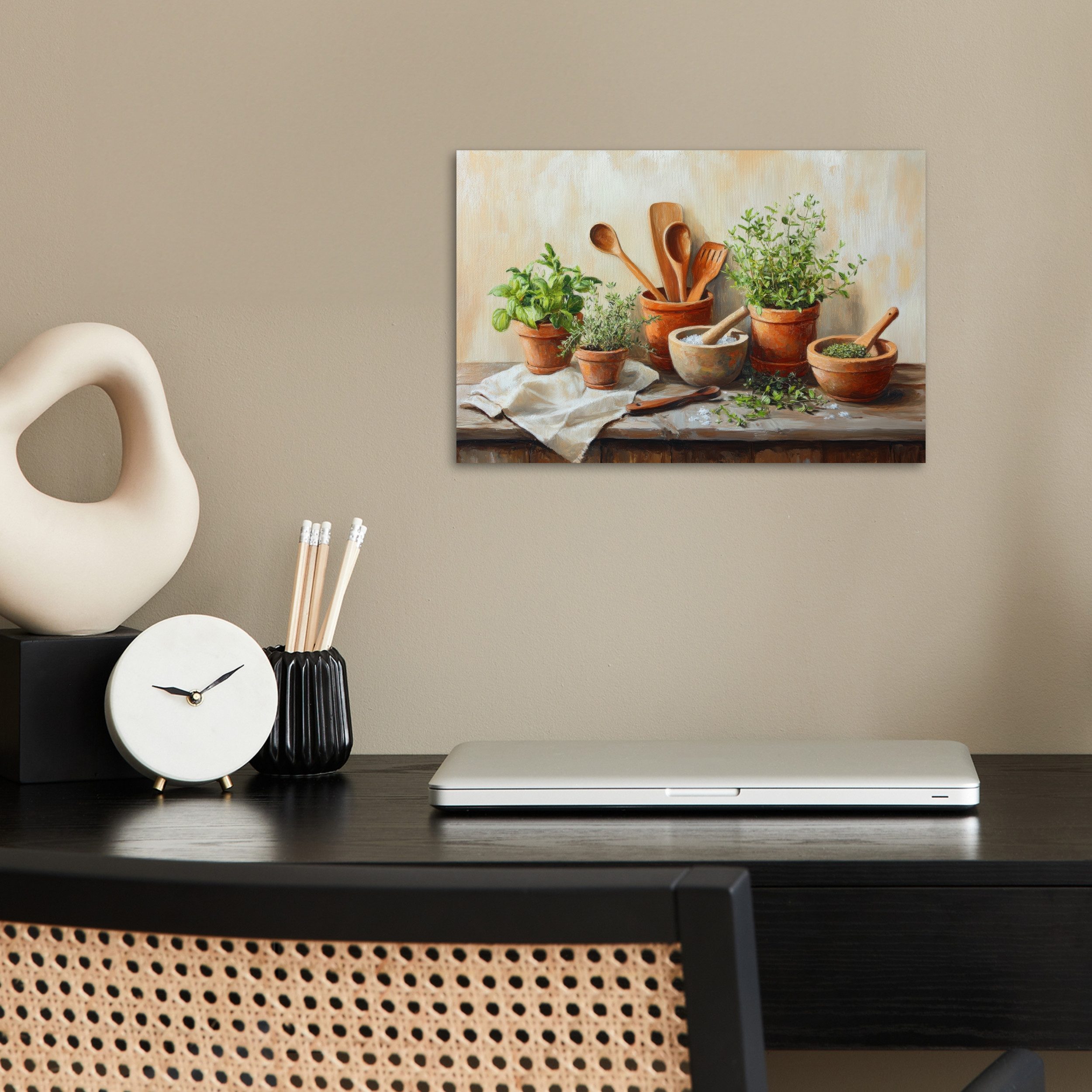 MuchoWow Poster Töpfe - Kräuter - günstig online kaufen