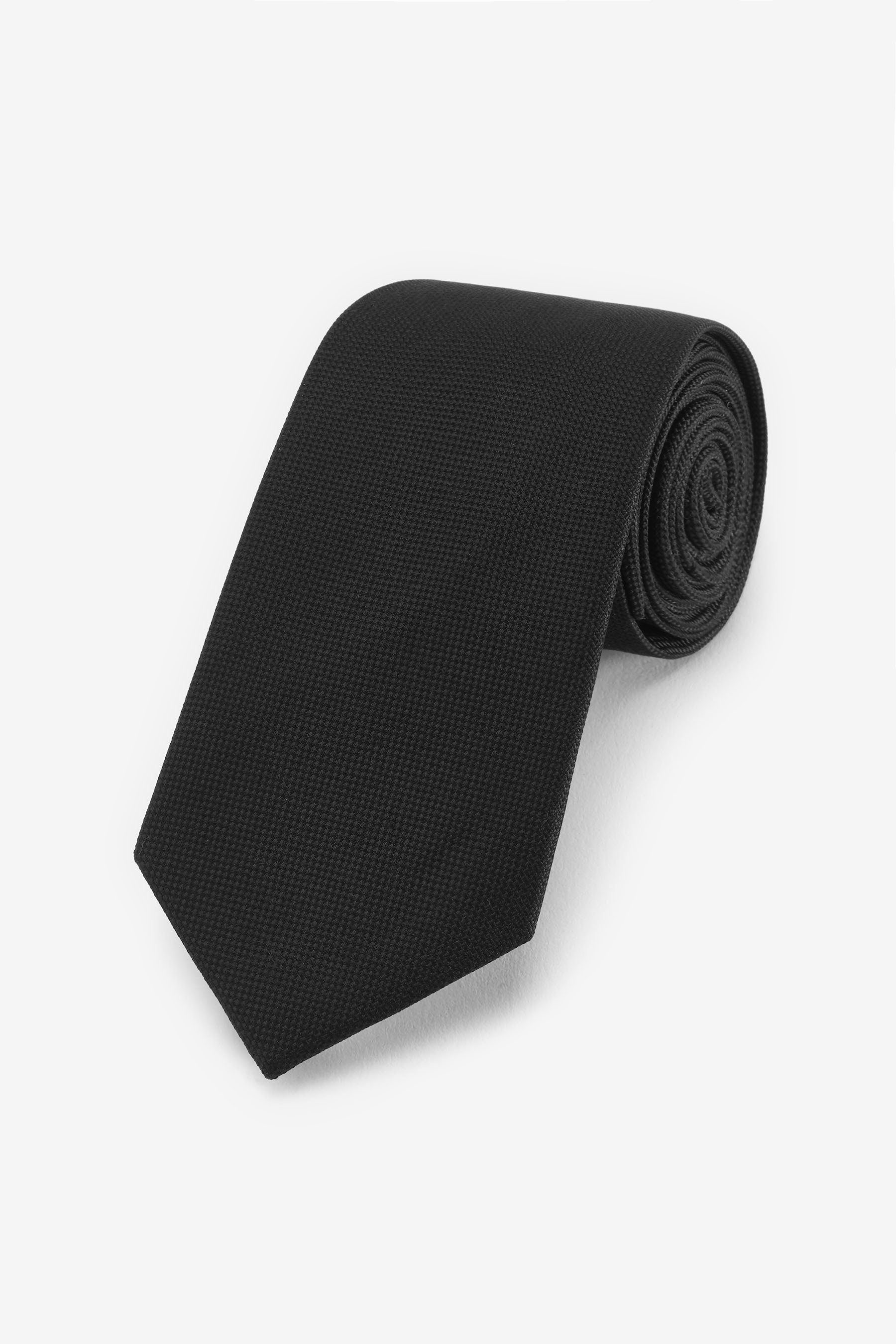 Next Krawatte Seidenkrawatte (1-St) Black