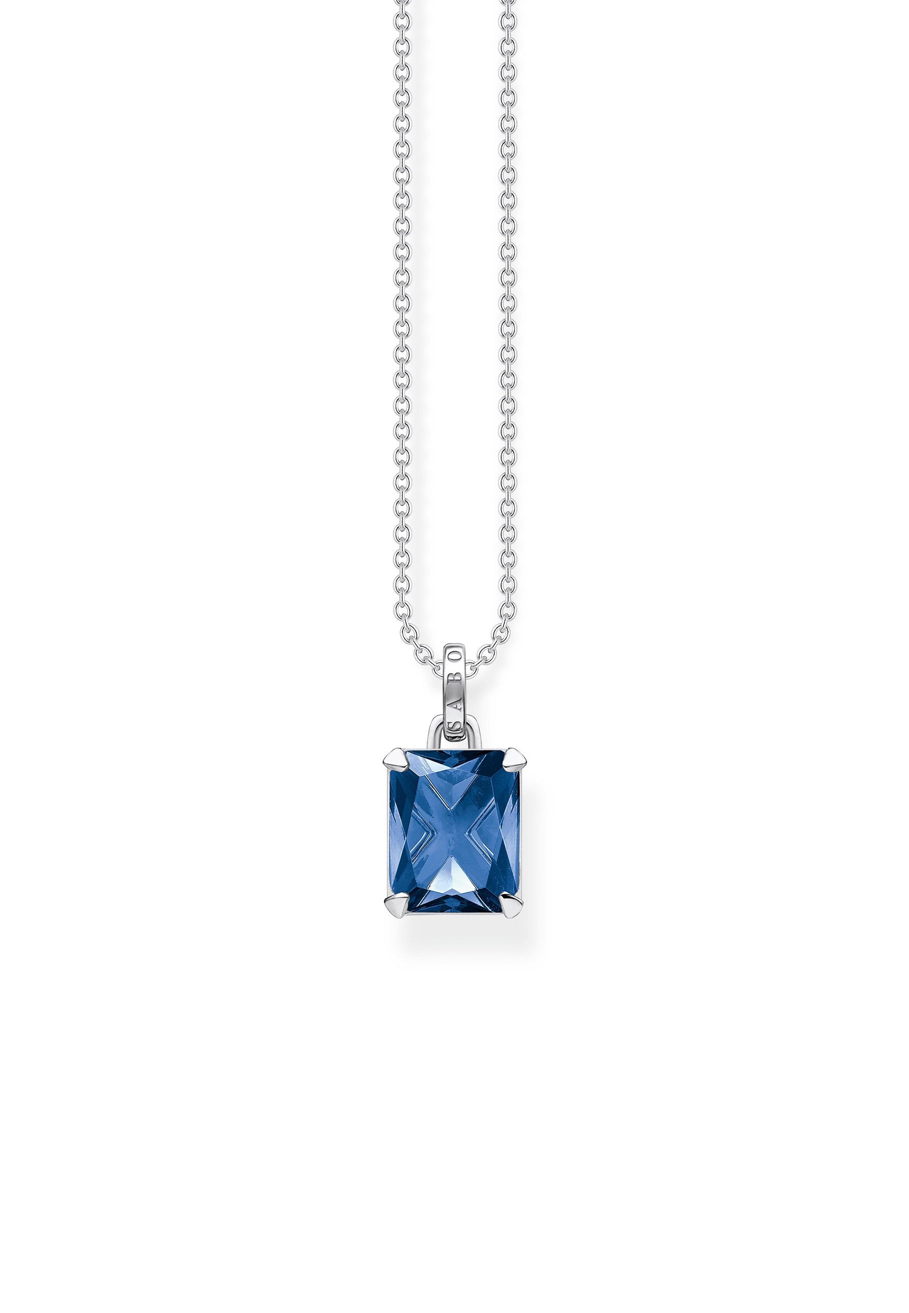 THOMAS SABO Collier Halskette Blauer Stein günstig online kaufen