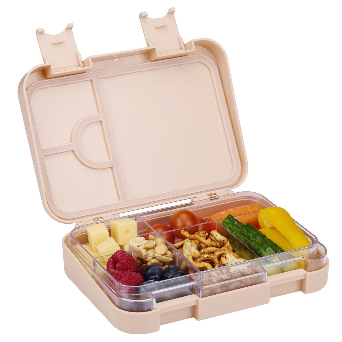 Alpina Lunchbox alpina Lunchbox 21x15 - Farbe, Kunststoff, (1x Lunchbox mit Fächern) – Bild 5 von 5