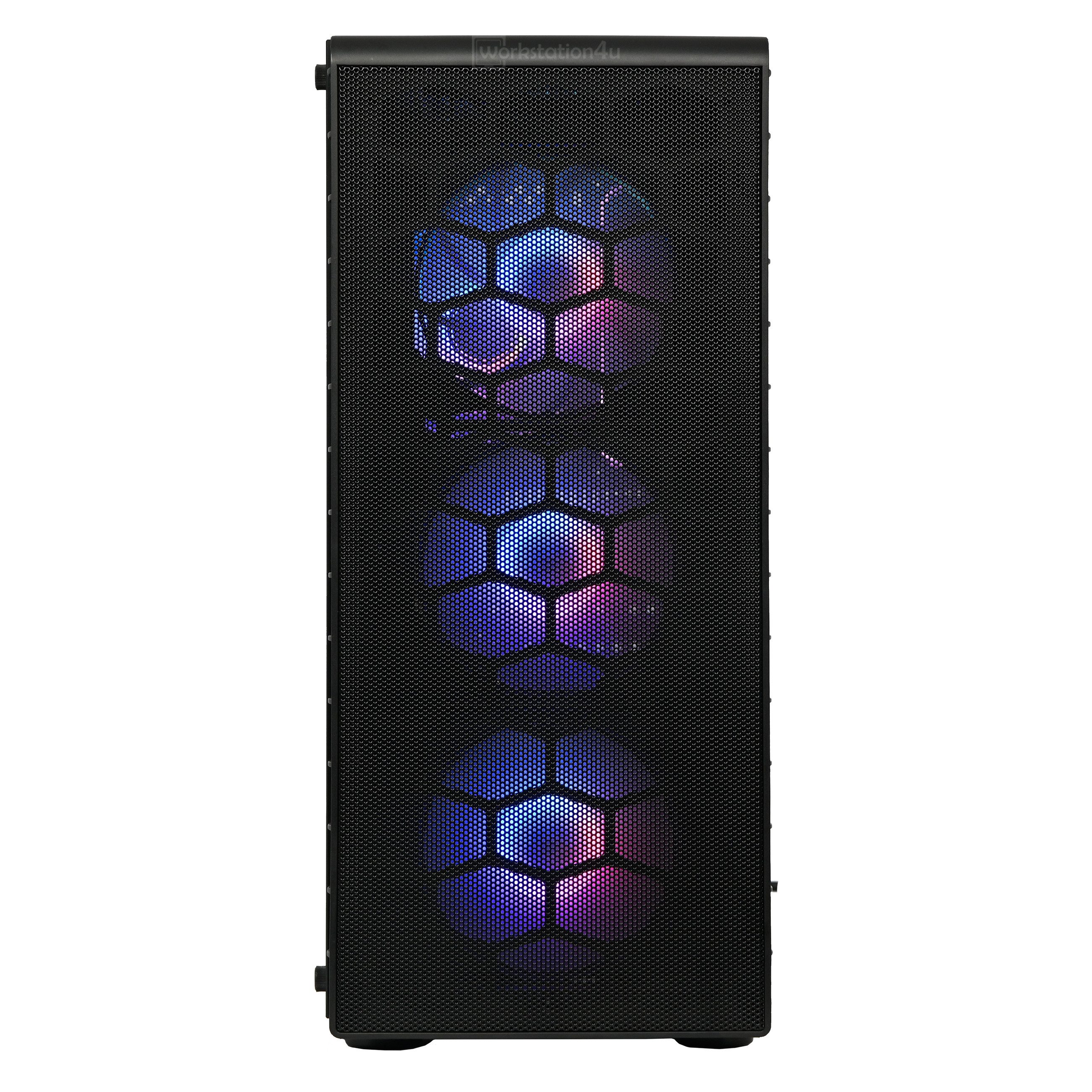 Workstation4u ATX Mesh Tower RGB Gaming-PC (Intel Core i7 13700K, RTX 5060 Ti 16GB, 16 GB RAM, 250 GB SSD, Luftkühlung)