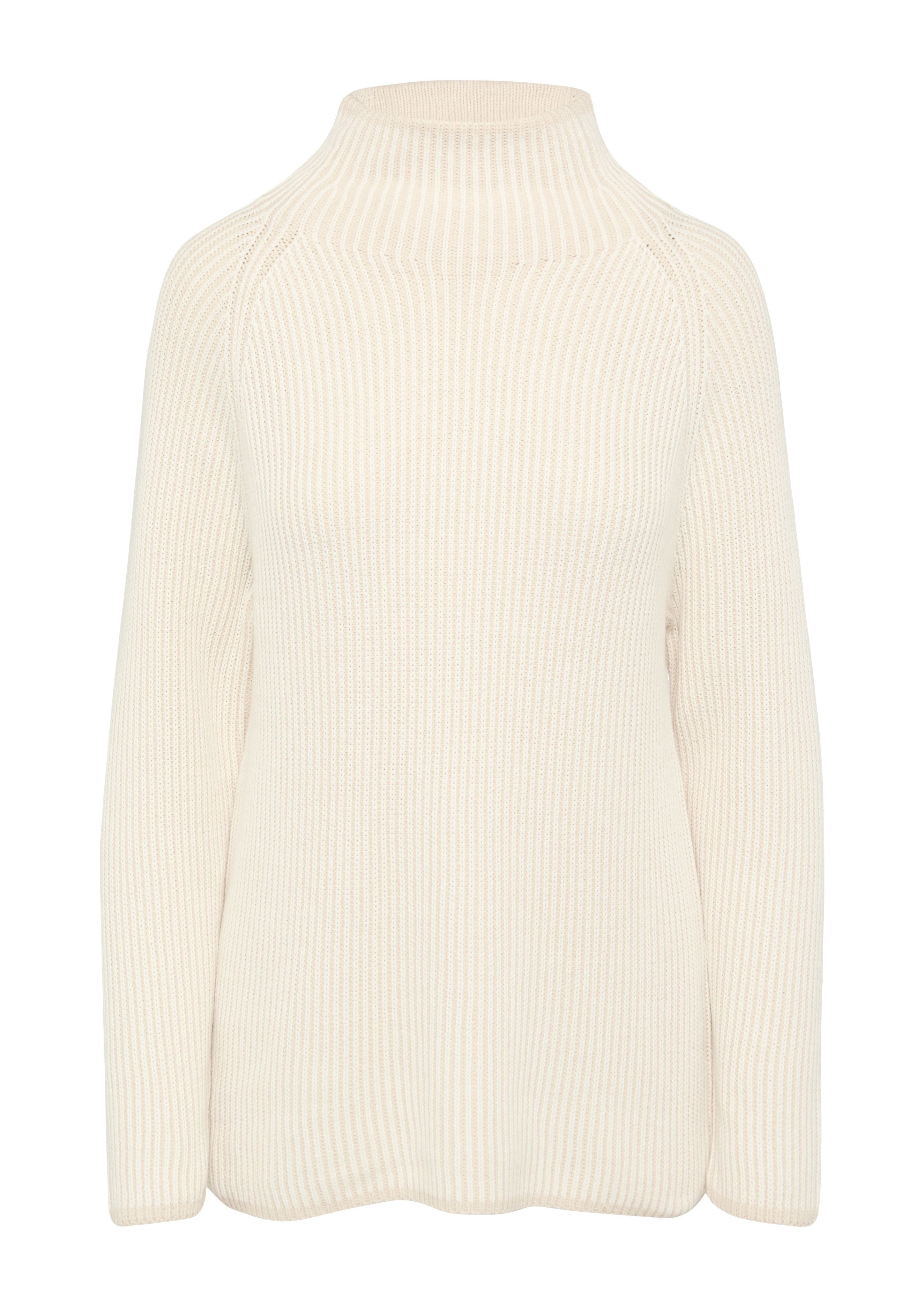 s.Oliver Strickpullover Zweifarbiger Strickpullover mit Stehkragen günstig online kaufen