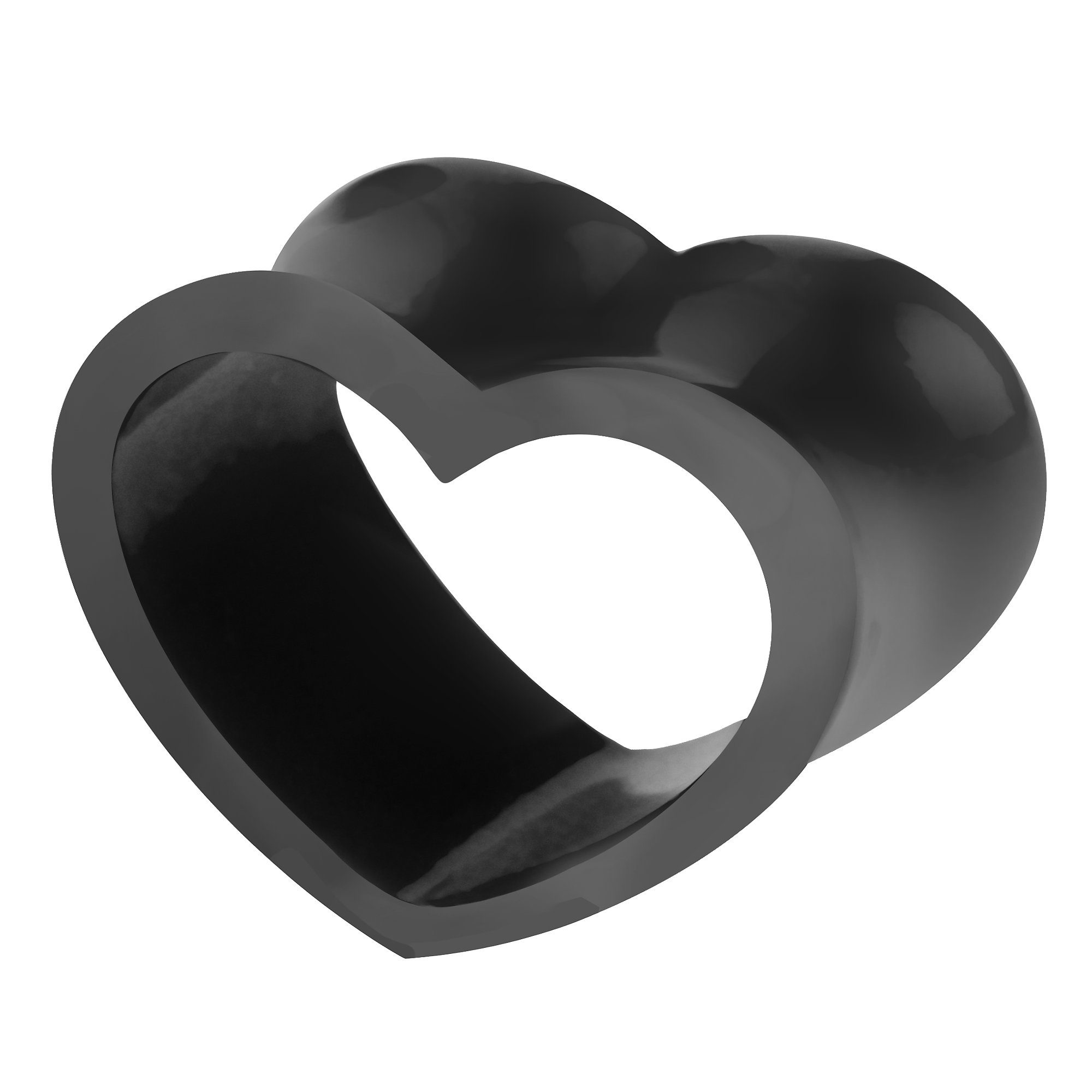 DOEARKO Flesh Tunnel, 1 paar, roestvrij staal, double flared tunnel, stretching, lichaamspiercing voor mannen en vrouwen, 10 mm tot 19 mm, 14mm, Roestvrij staal, roestvrij staal