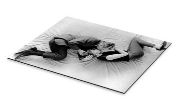 Posterlounge Alu-Dibond-Druck Bridgeman Images, Paul Newman und Joanne Woodward in "Eine neue Art von Liebe", 1963, Fotografie