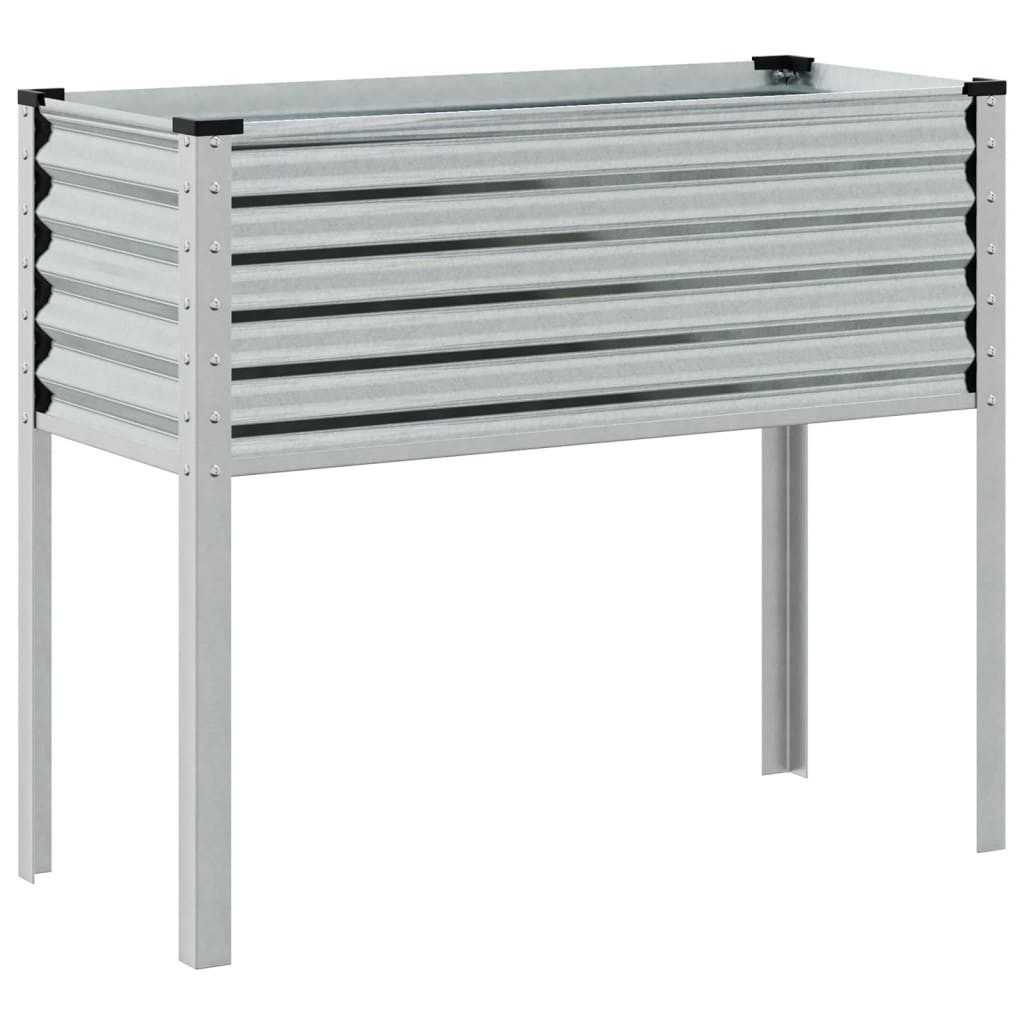 vidaXL Blumentopf Pflanzkübel 100x41x90 cm Verzinkter günstig online kaufen