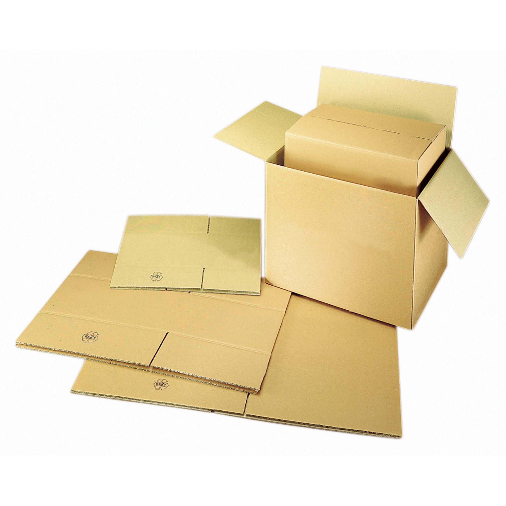 Soennecken Versandkarton Faltkarton 50x37x31cm 12kg Wellpappe braun