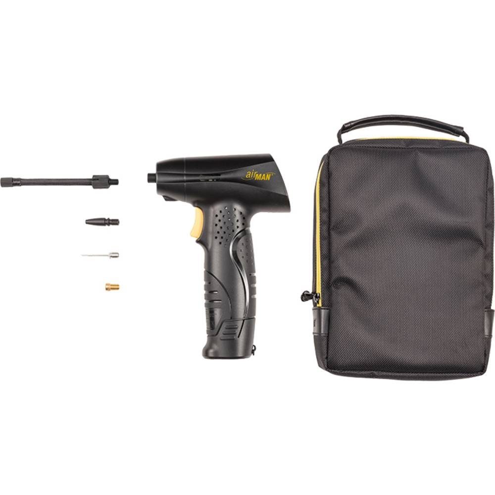 Airman Luftpumpe Air Gun Kompressor 55-032-001, Automatische Abschaltung, Aufbewahrungs-Box/-Tasche, 230 V ladebar