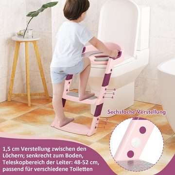 Bettizia Toilettentrainer Töpfchen Baby WC Sitz Töpfchentrainer Kindertoilette mit Treppe