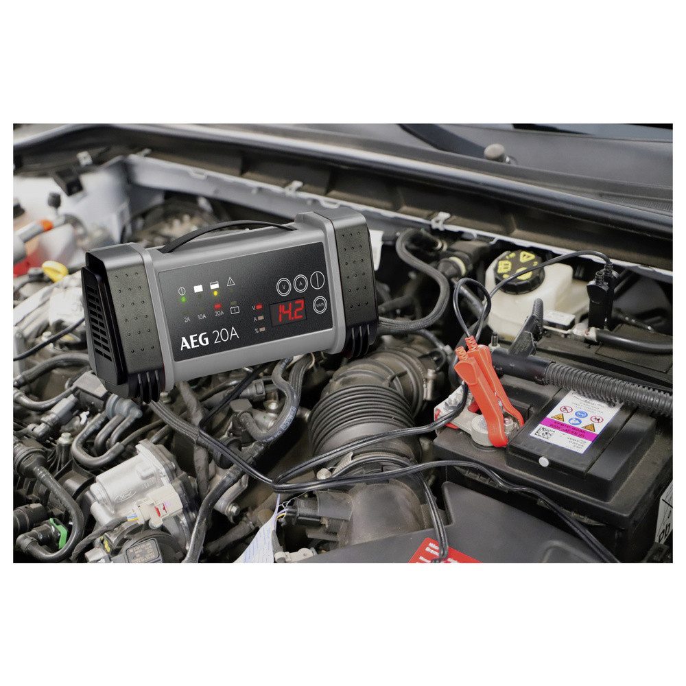 AEG AEG LT20 PS/Th. 97025 Automatikladegerät 12 V, 24 V 2 A, 10 A, 20 A Autobatterie-Ladegerät