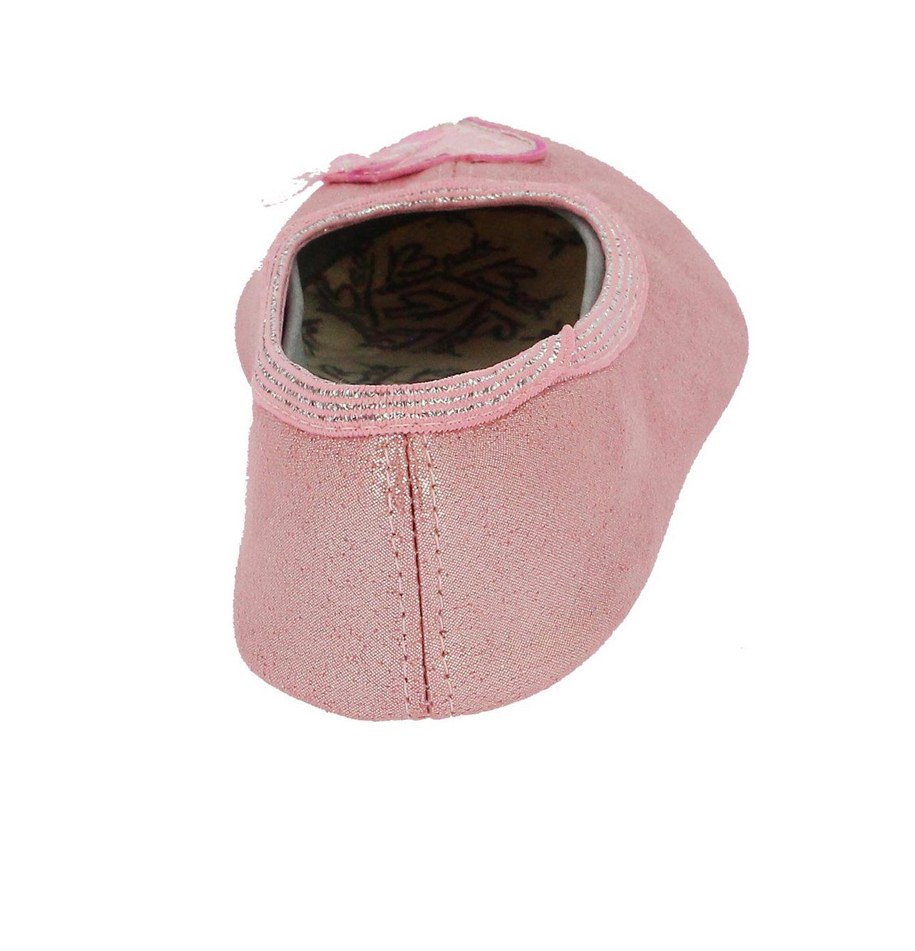 Beck Schläppchen Ballett Gymnastikschuh (wunderschöne Glitzerschuhe, für Ballett-Mäuse) robuste Materialien, rutschfeste Laufsohle