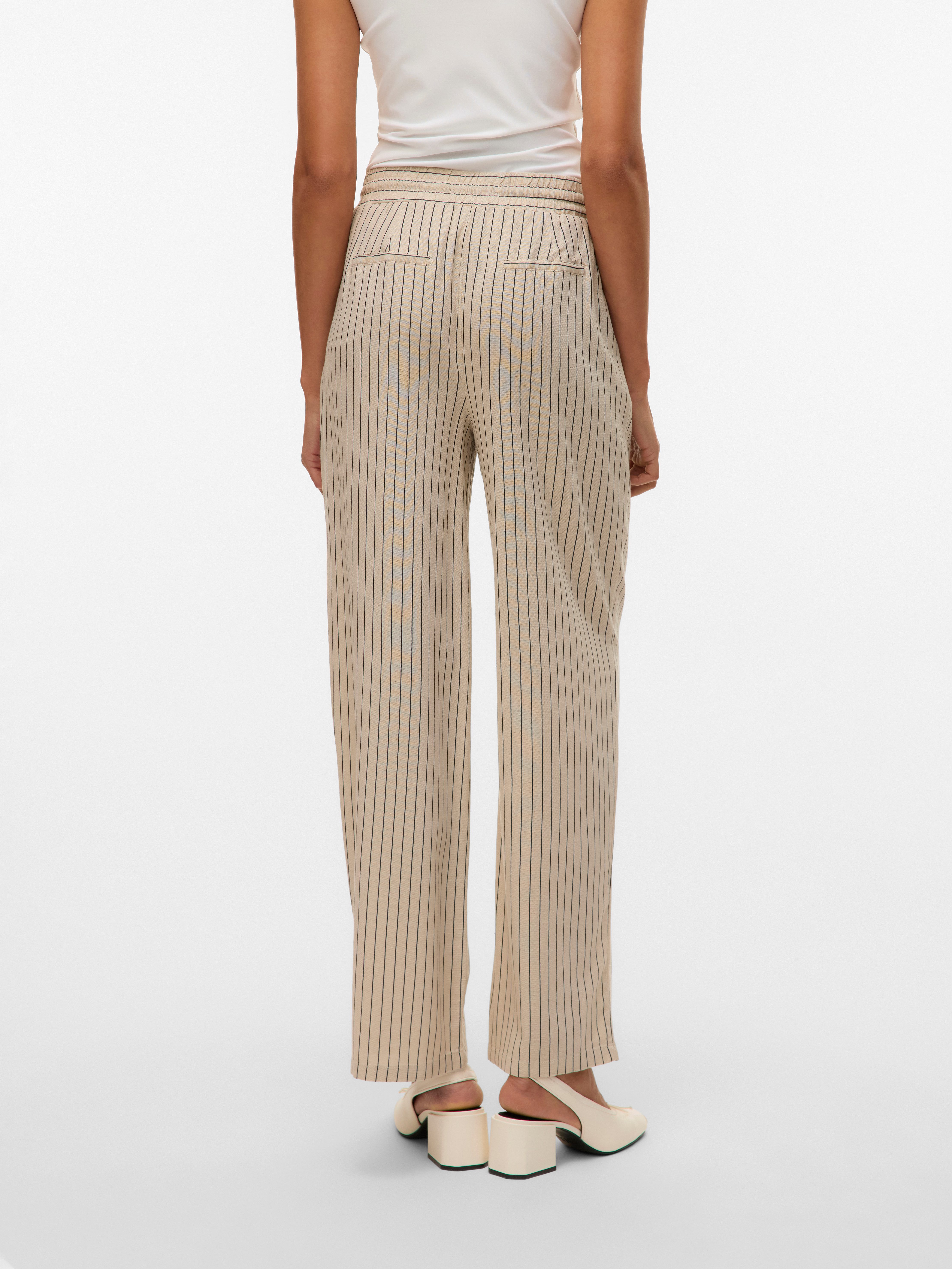 Vero Moda Schlupfhose VMJESMILO HW WIDE PANTS WVN NOOS mit Seitentaschen