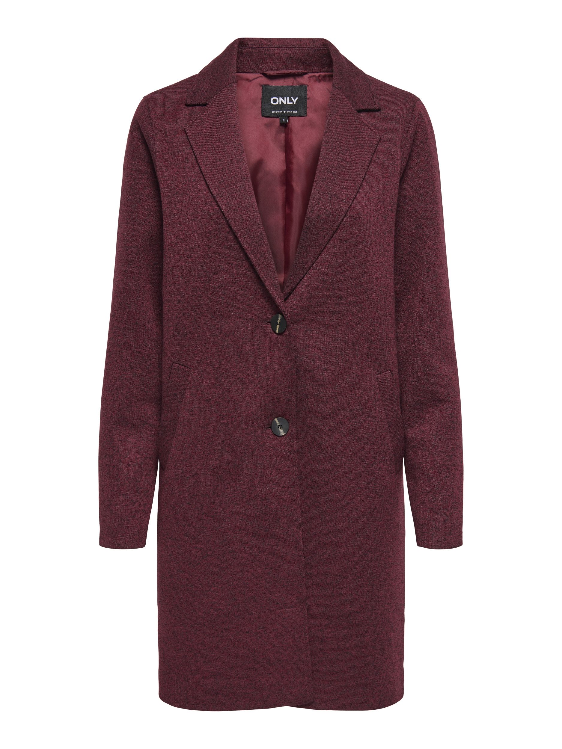 ONLY Blouson ONLSEDONA CARRIE COAT OTW NOOS Cabernet/Melange günstig online kaufen
