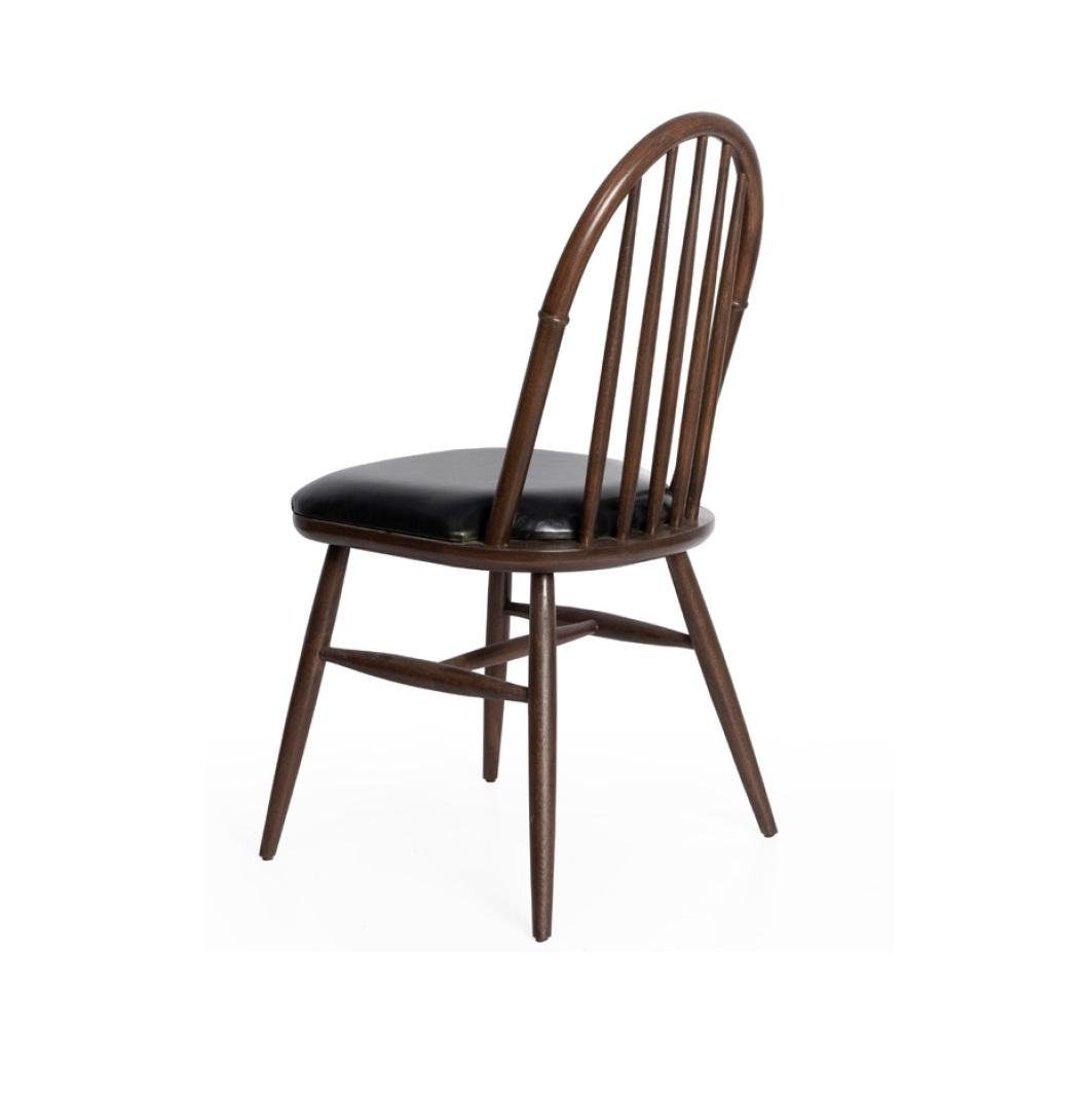 Stuhl, Stuhl Esszimmer JVmoebel Holz Stühle Schwarz Esszimmerstuhl Design Modern