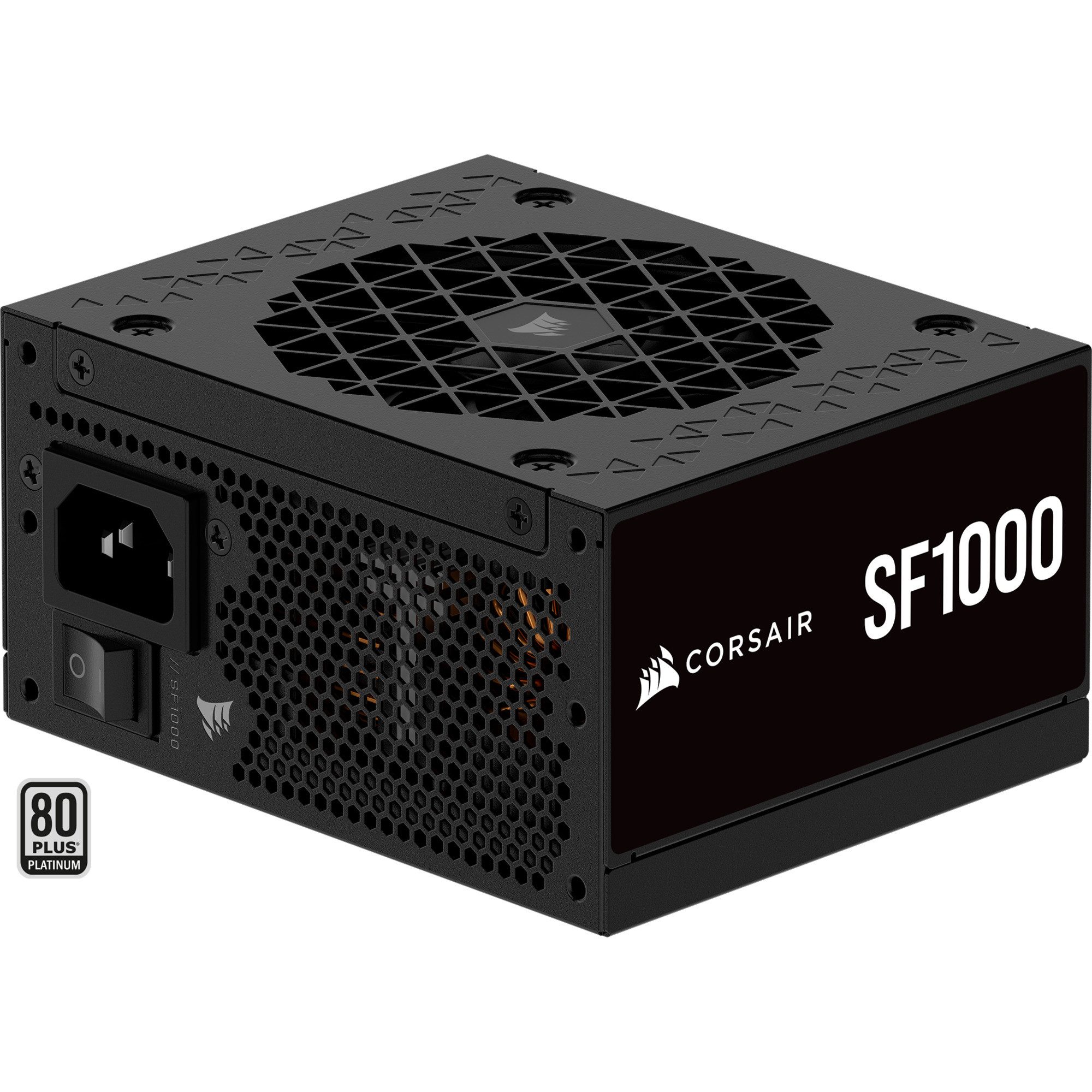 Corsair Corsair SF1000, PC-Netzteil, (1x 12VHPWR, 3x PCIe, PC-Netzteil (80 PLUS Platinum)