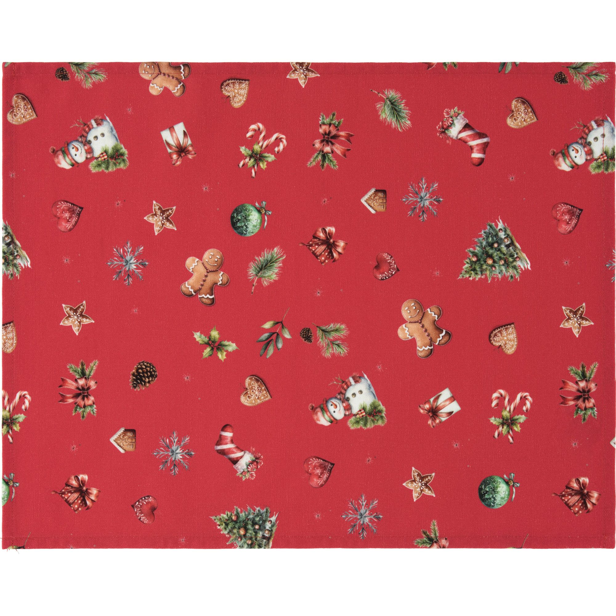 Erwin Müller Platzset Tischset "Noel" 2er-Pack, Baumwolle Motiv günstig online kaufen