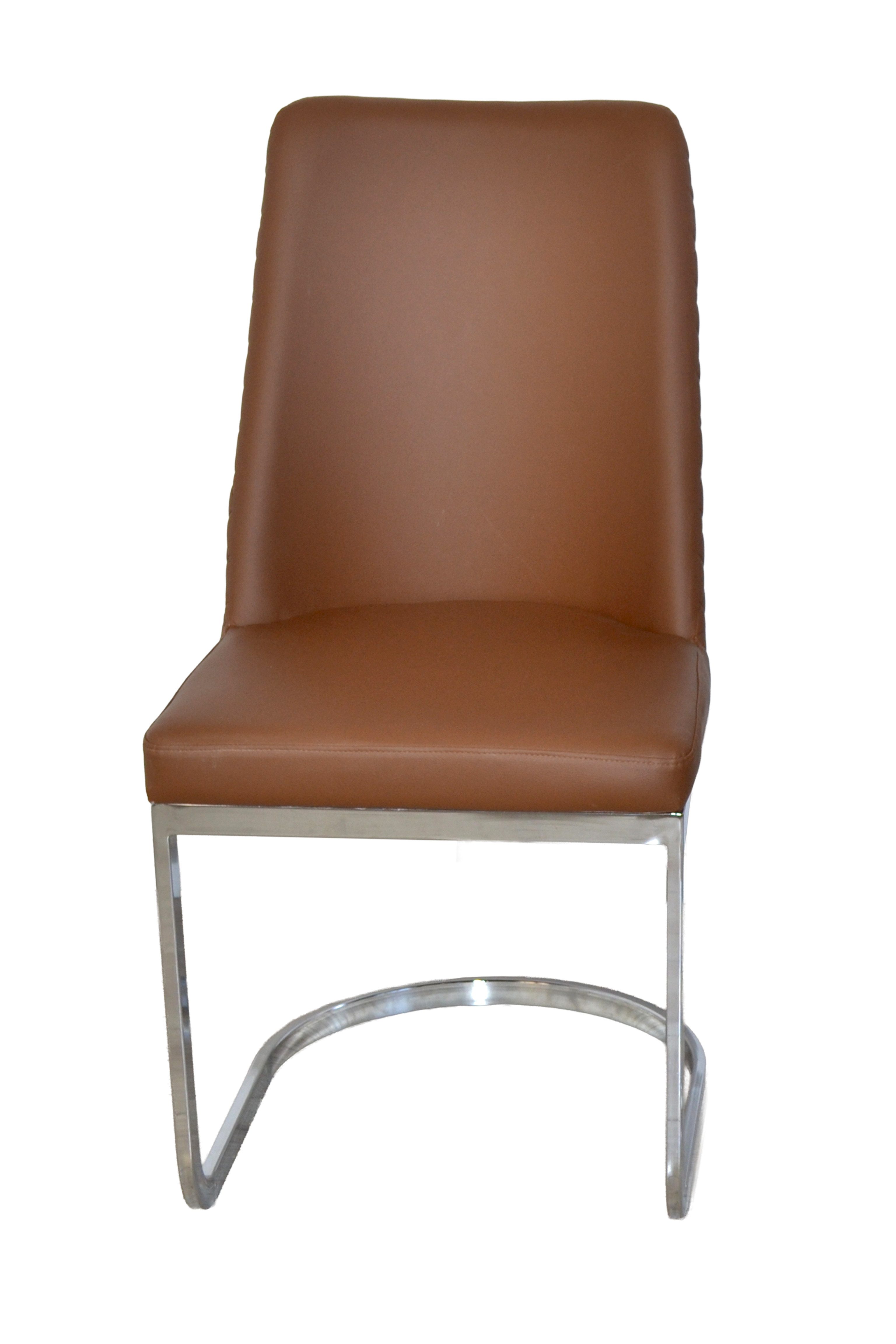 moebel-direkt-online Freischwinger Schwingstuhl mit Gestell chromfarben, messingfarben oder schwarz