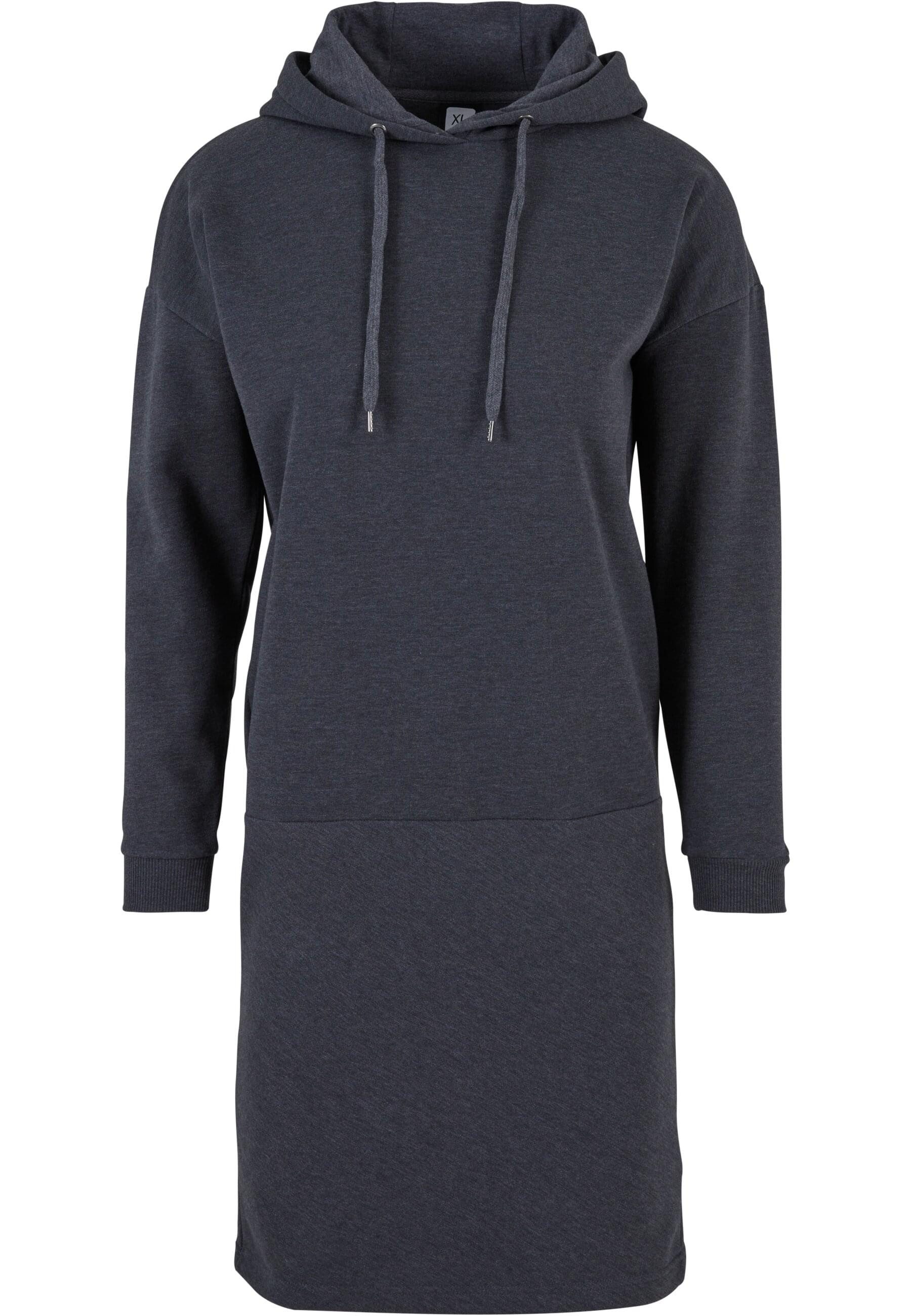 Longpullover DEF Damen DEF Cropped Hoody Dress Beige