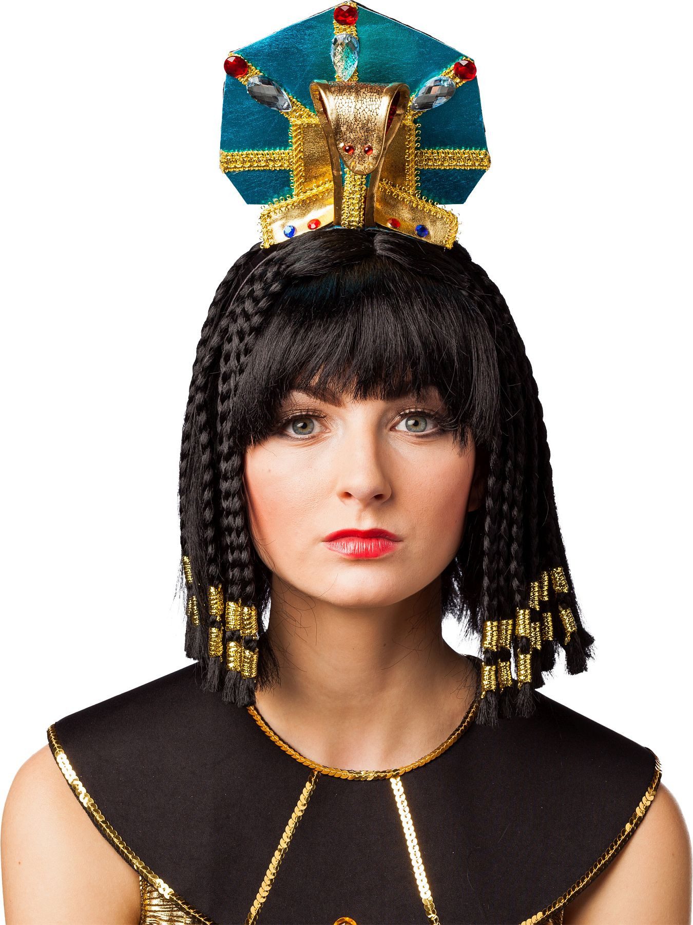 Orlob Haarreif Haarreif Ägypterin Cleopatra Ägypten Erwachsene Karneval Party Cosplay, 1-tlg.