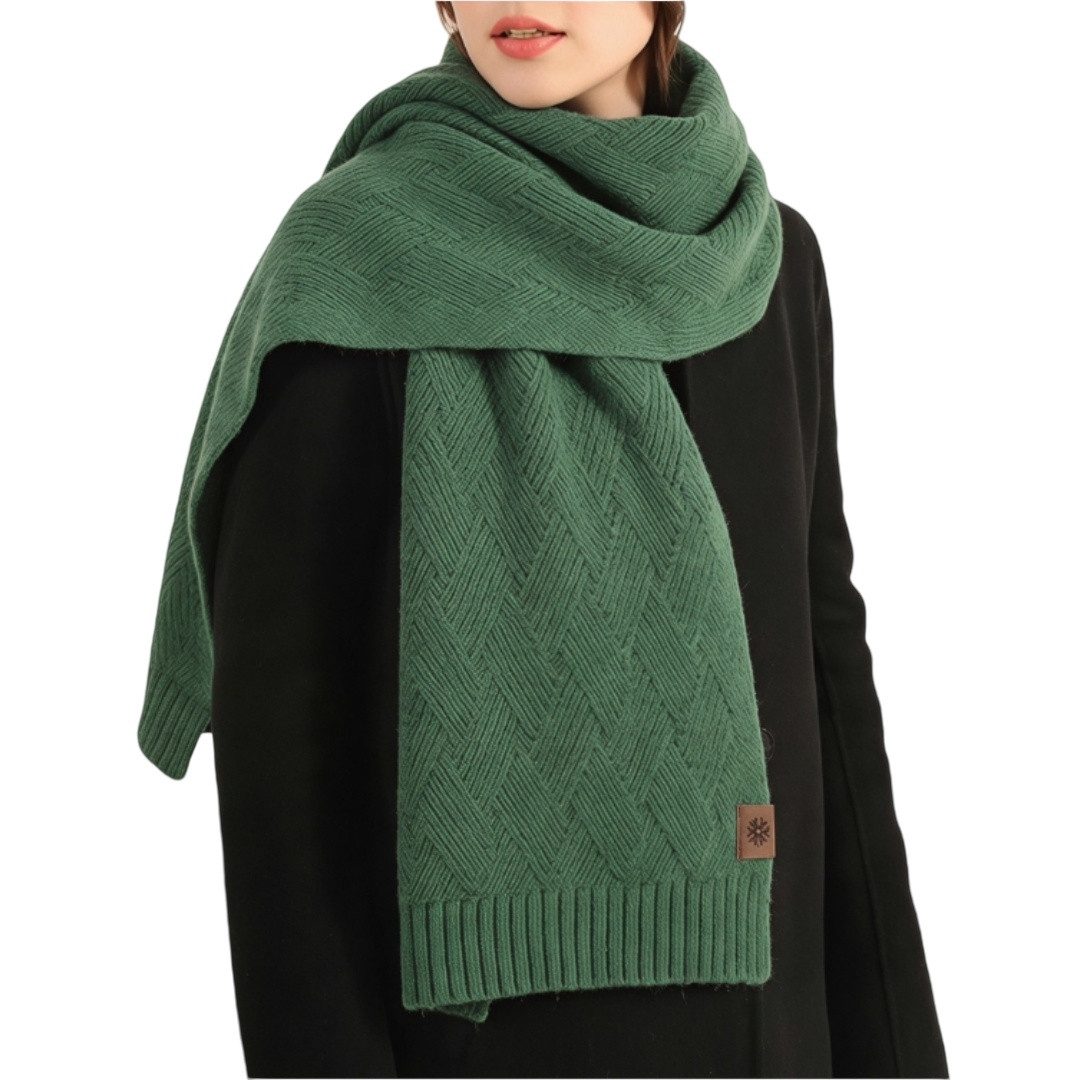 nsihing Modeschal Damen Gestrickter Wollschal Weicher Warmer Winter Einwickelschal, (Ideal für Herbst und Winter), Perfektes Geschenk zu Halloween, Weihnachten und Neujahr.