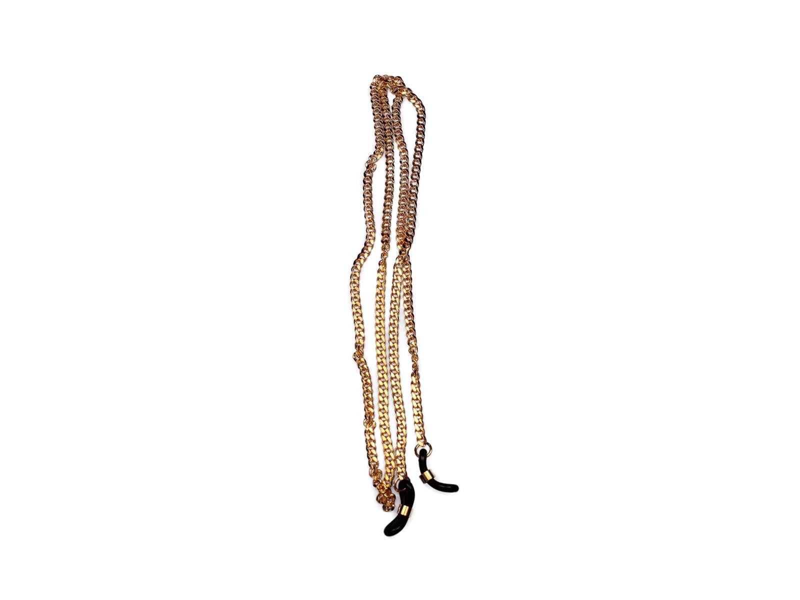 Brillenetui Brillenband aus Metall in Gold Nr. 2
