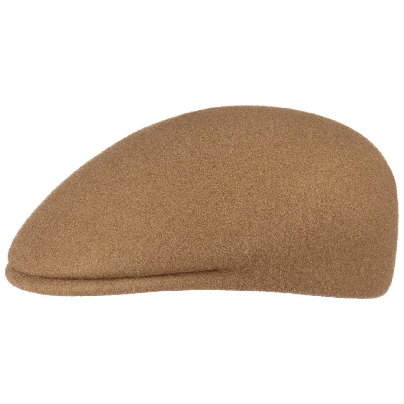 Lipodo Flat Cap (1-St) Flatcap mit Schirm, Made in Italy camel