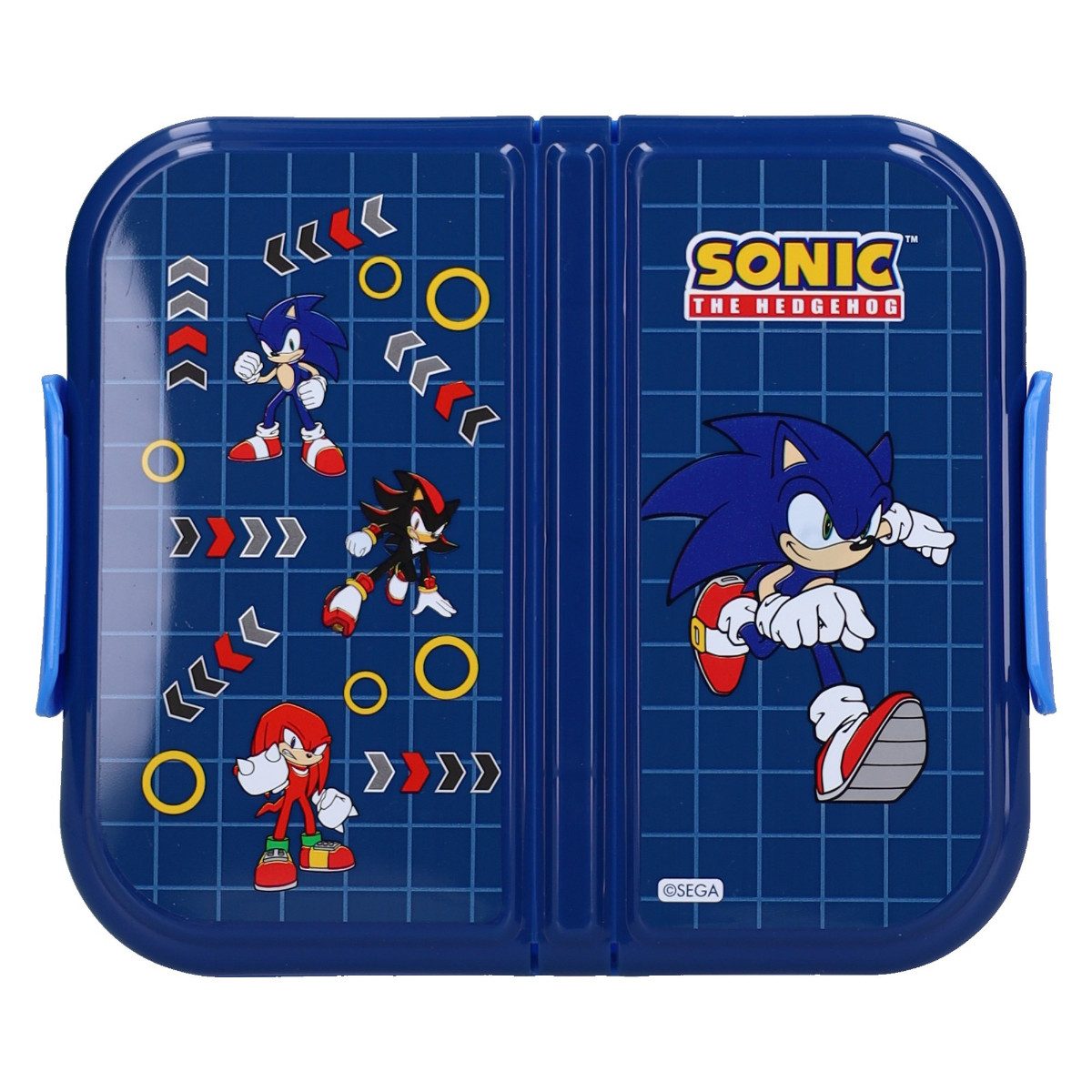 Sonic The Hedgehog Lunchbox Brotdose für Kinder 1,4 l Snackbox für Schule und unterwegs, PP, (1-tlg) – Bild 2 von 5