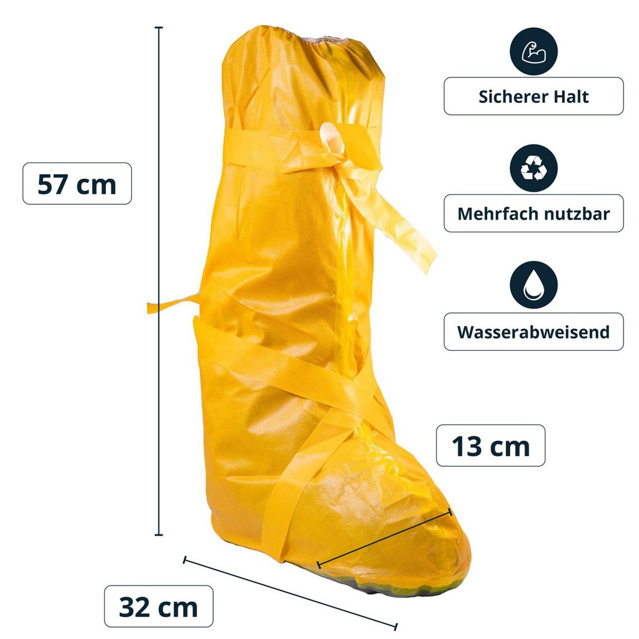 myMAW Schuhüberzieher Schuhüberzieher zum Schutz vor Wasser, Dreck und Chemikalien - o…