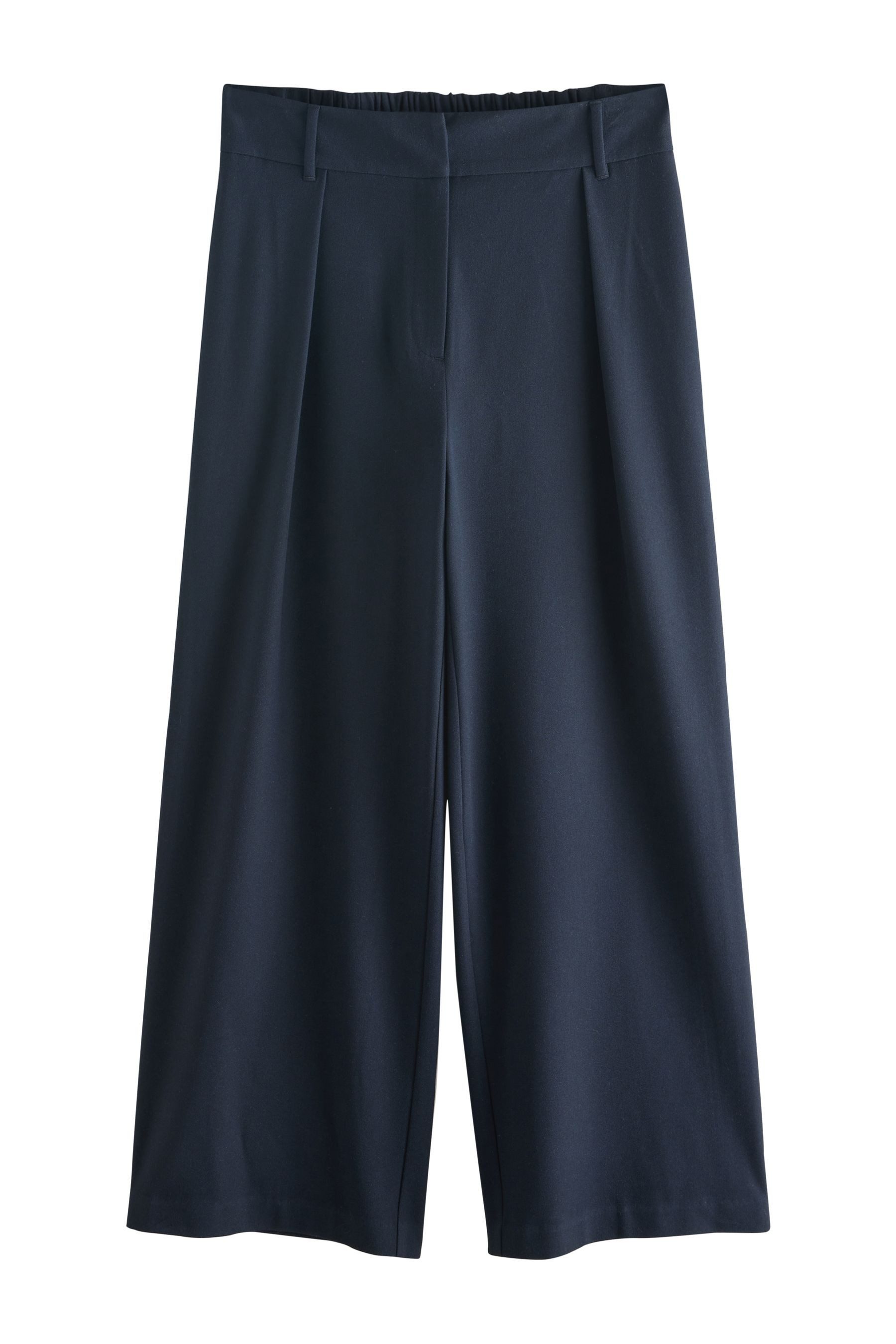 Dehnbund-Hose Hose mit weitem Bein + elastischem Rückenbund
