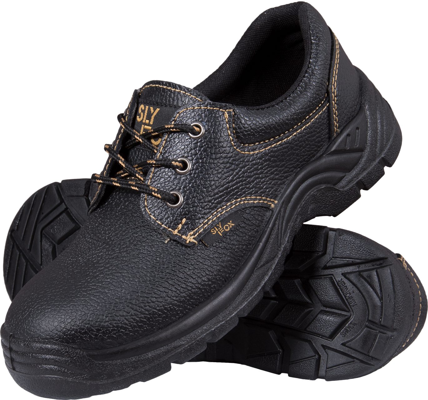RawPol Arbeitsschuhe Stahlkappe Rindsleder Schutzschuhe SB FO Arbeitsschuh