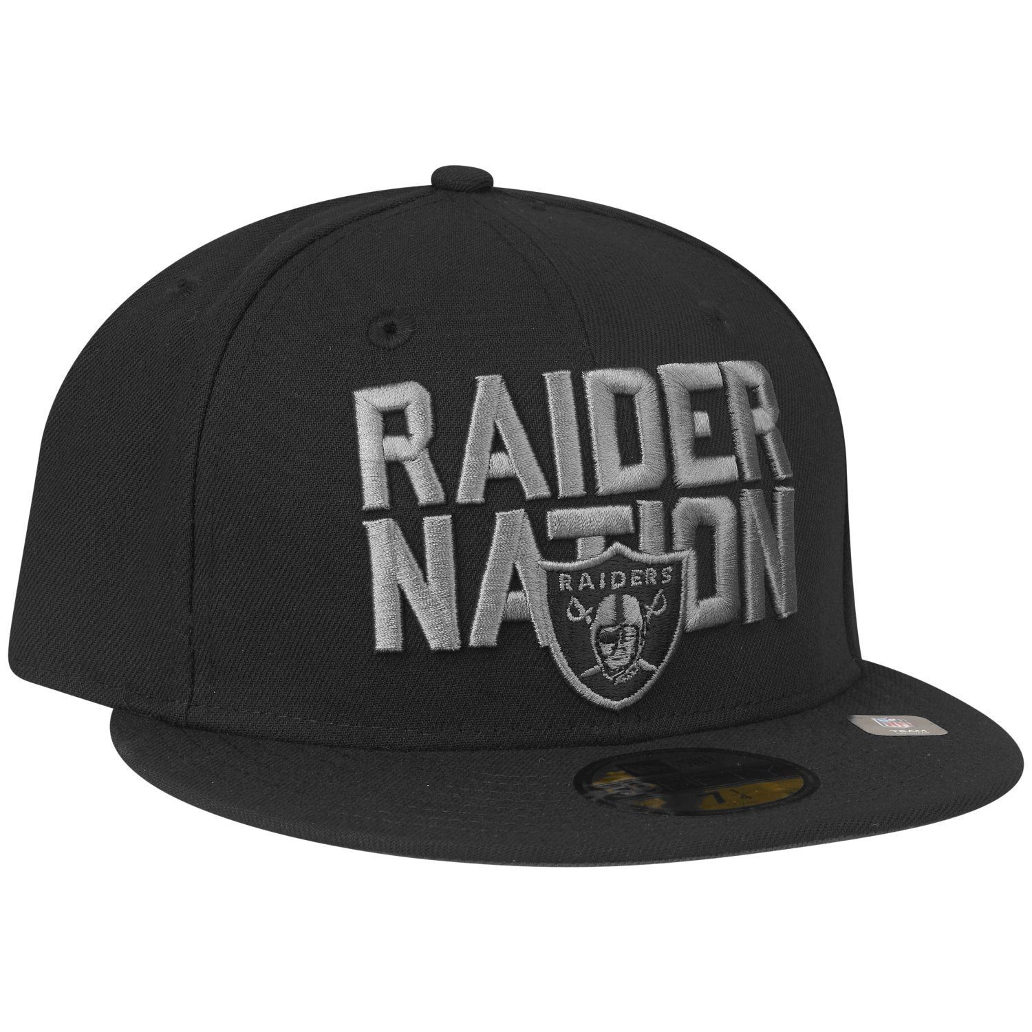 New Era Fitted Cap 59Fifty Las Vegas Raiders NATION