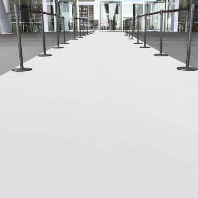 Teppich Event- und Messeteppich Expo Weiß, verschiedene Größen, Floordirekt, Rechteckig, Höhe: 2.5 mm