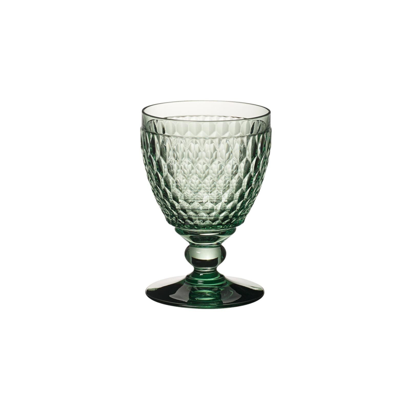 Boston Coloured 400 & Boch Wasserglas Glas Villeroy Grün ml, Glas
