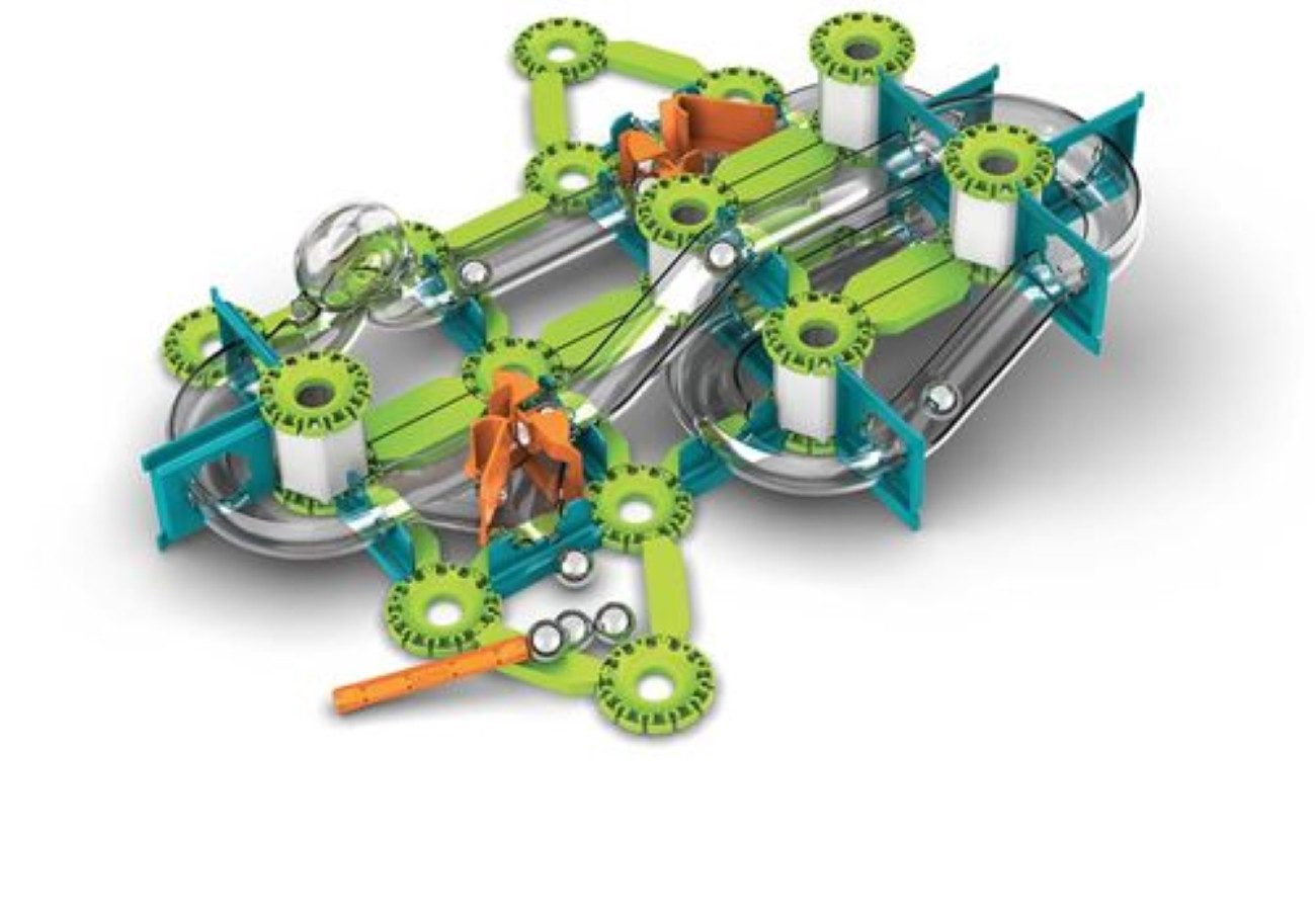 Geomag™ Lernspielzeug Mechanics Gravity - Loops & Turns 130 tlg. Magnetismus + Schwerkraft (130-St), Magnetische Teile