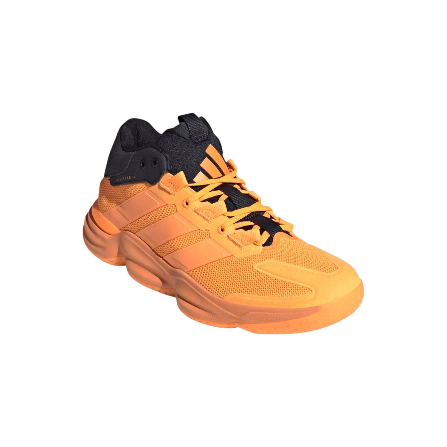 adidas Performance Hallen-Indoorschuhe Courtstabil (Basketball) orange/schwarz Herren Badmintonschuh